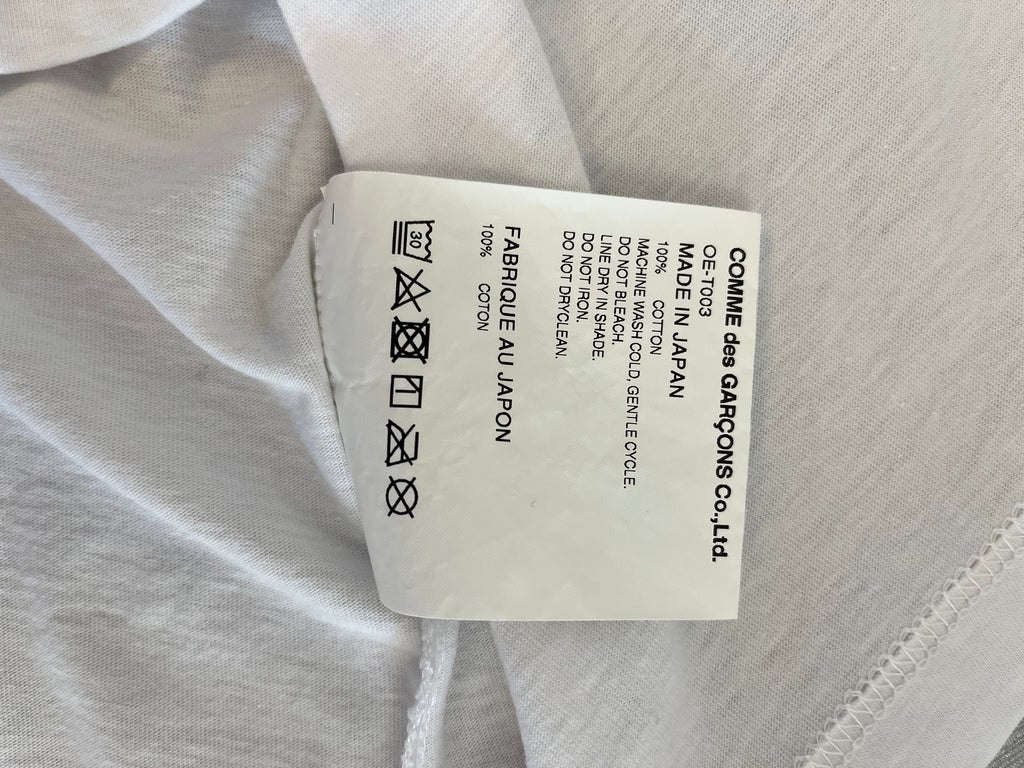 Comme des Garçons 2020 Spring/Summer “thinking and doing” Graphic T-Shirt