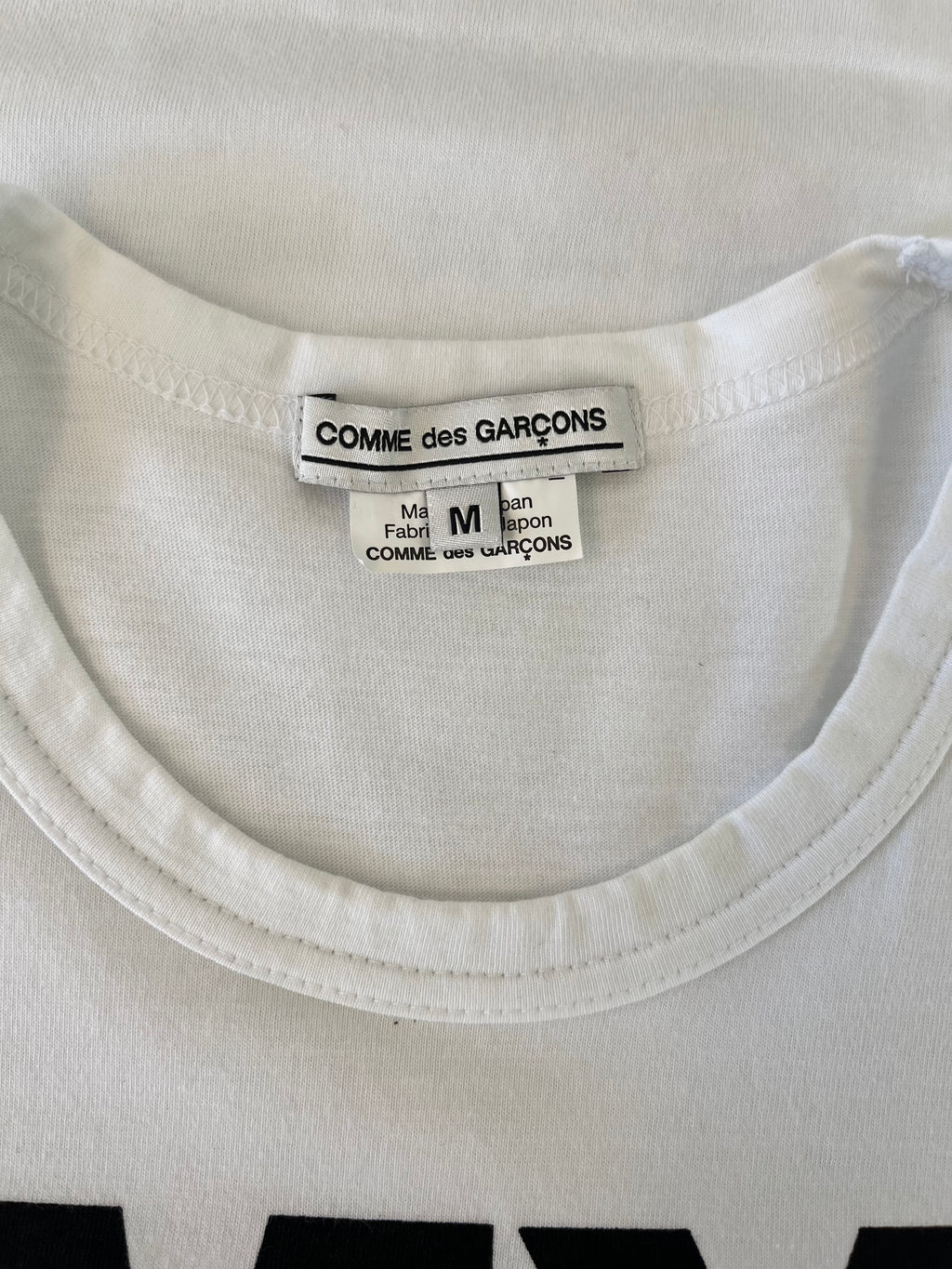 Comme des Garçons 2019 Spring/Summer “MY ENERGY” Graphic T-Shirt