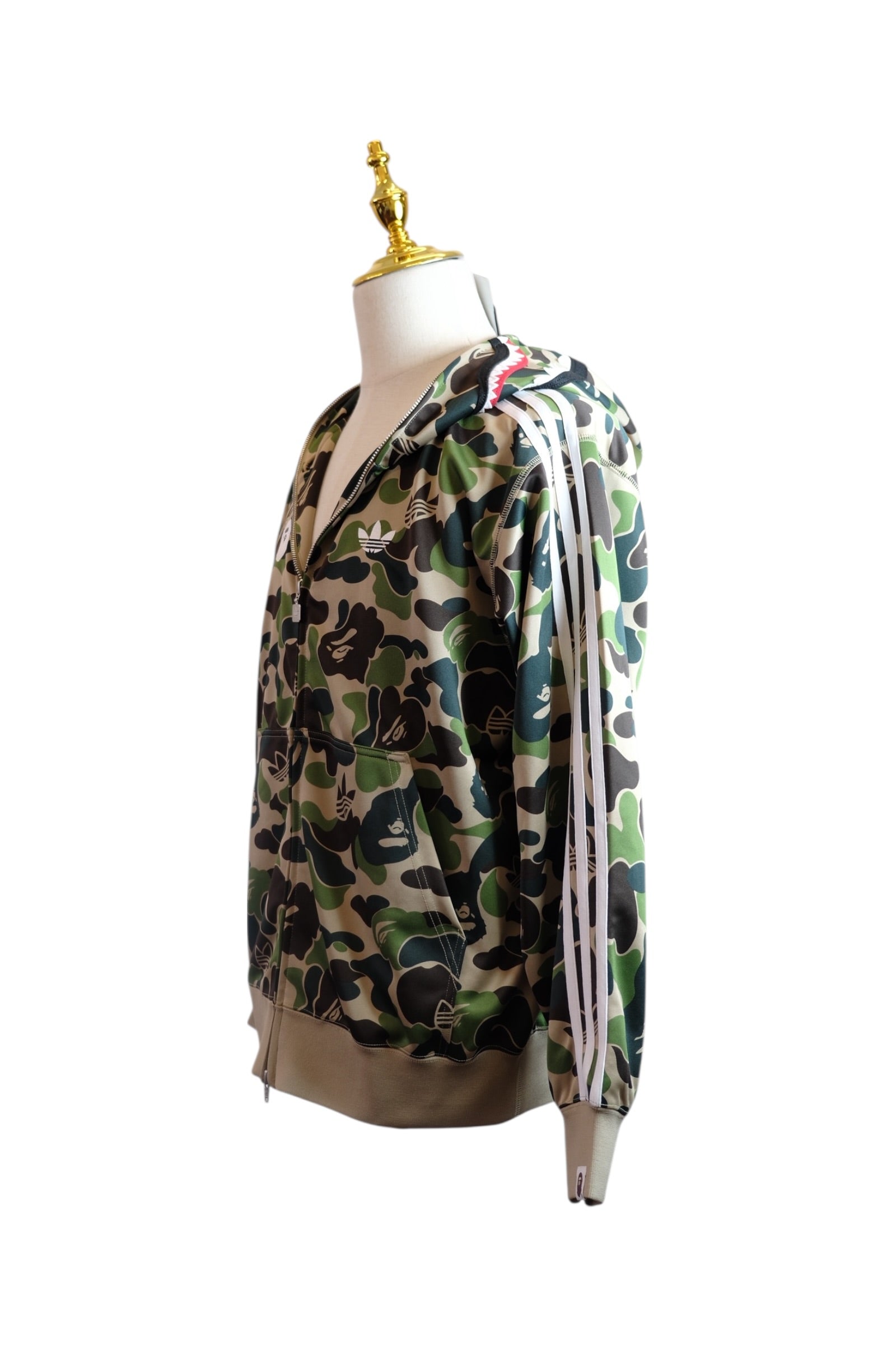 adidas SHARK TRACK HOODIE BAPE Size: M