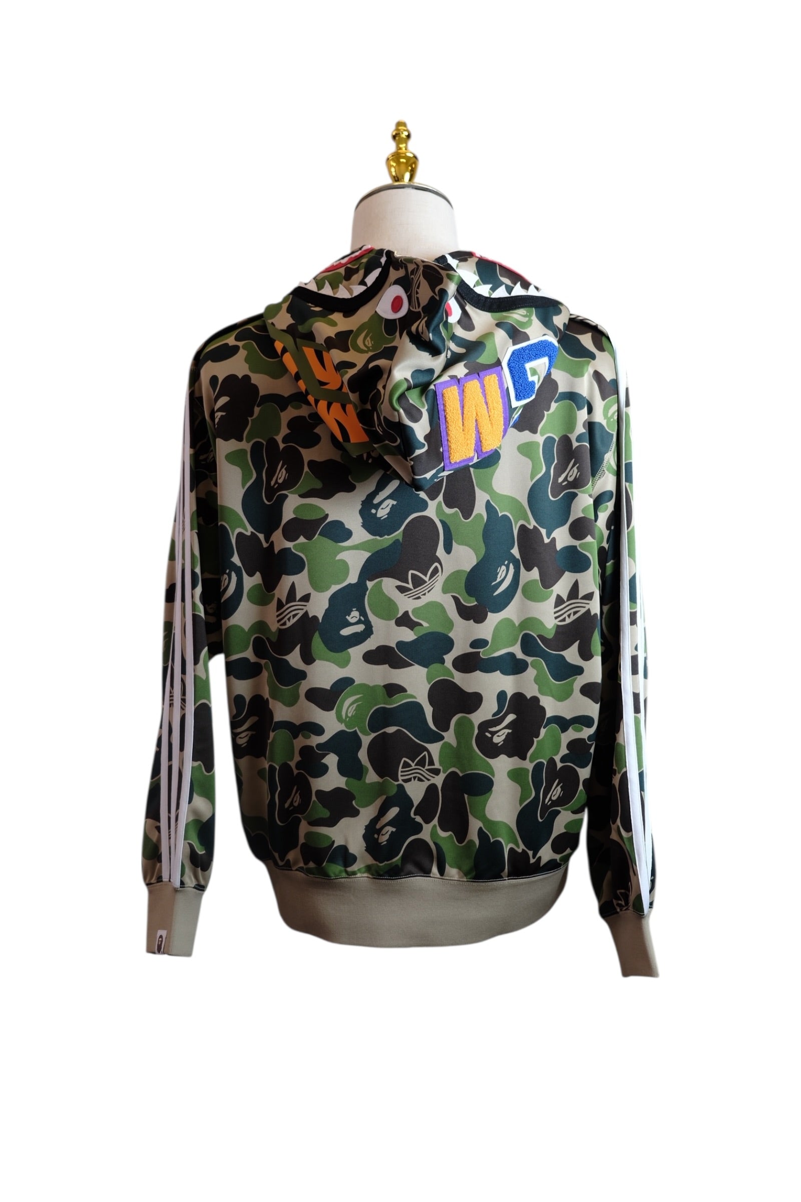 adidas SHARK TRACK HOODIE BAPE Size: M