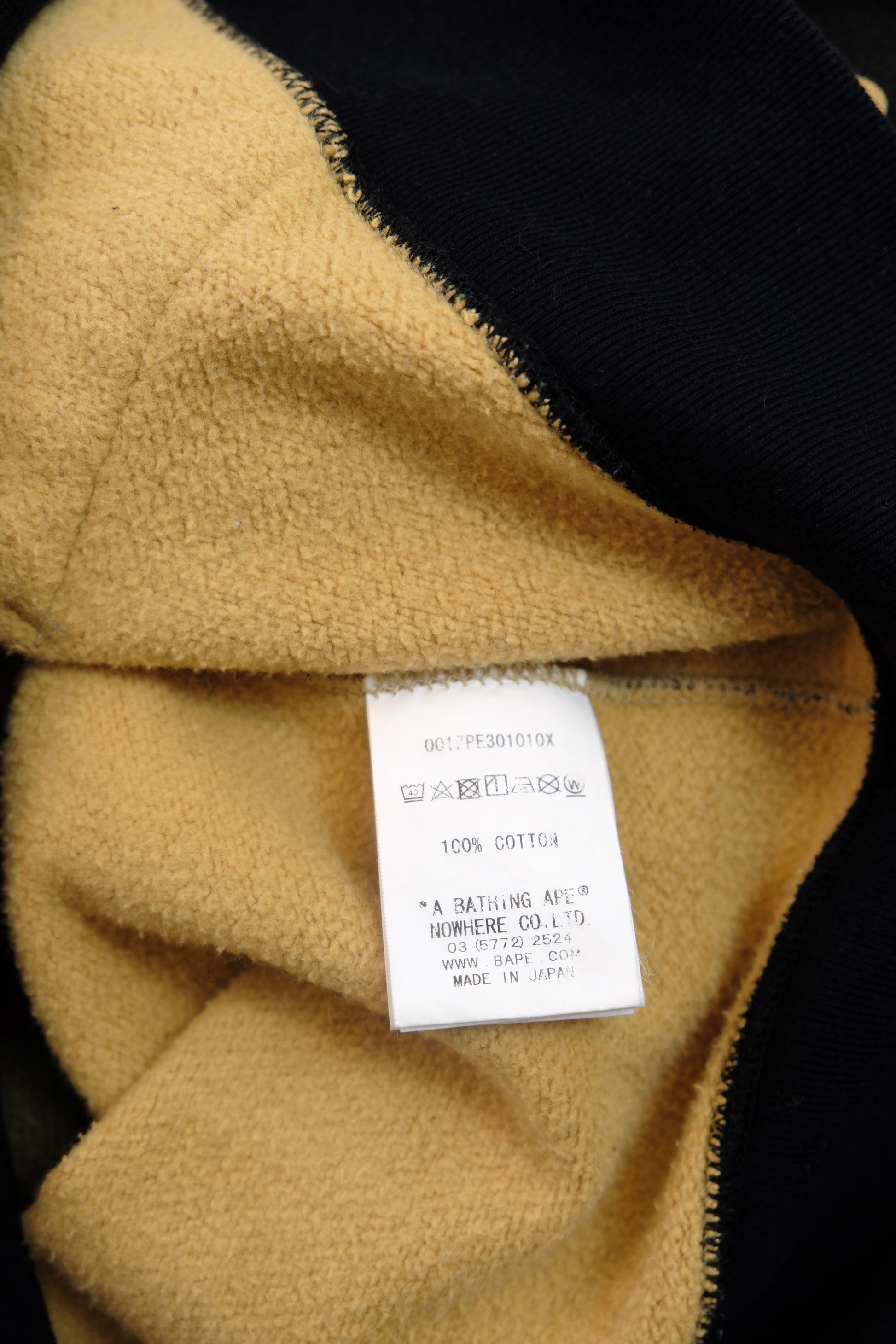 A BATHING APE 1st Camo Half Bape Full Zip Hoodie L