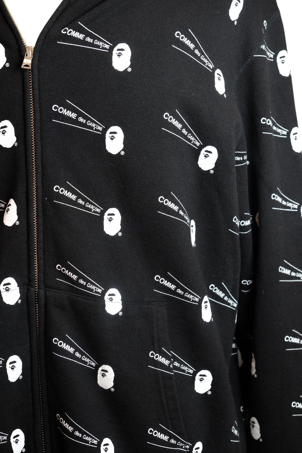 CDG OSAKA X BAPE FULL ZIP HOODIE - Size XXL/SS2021
