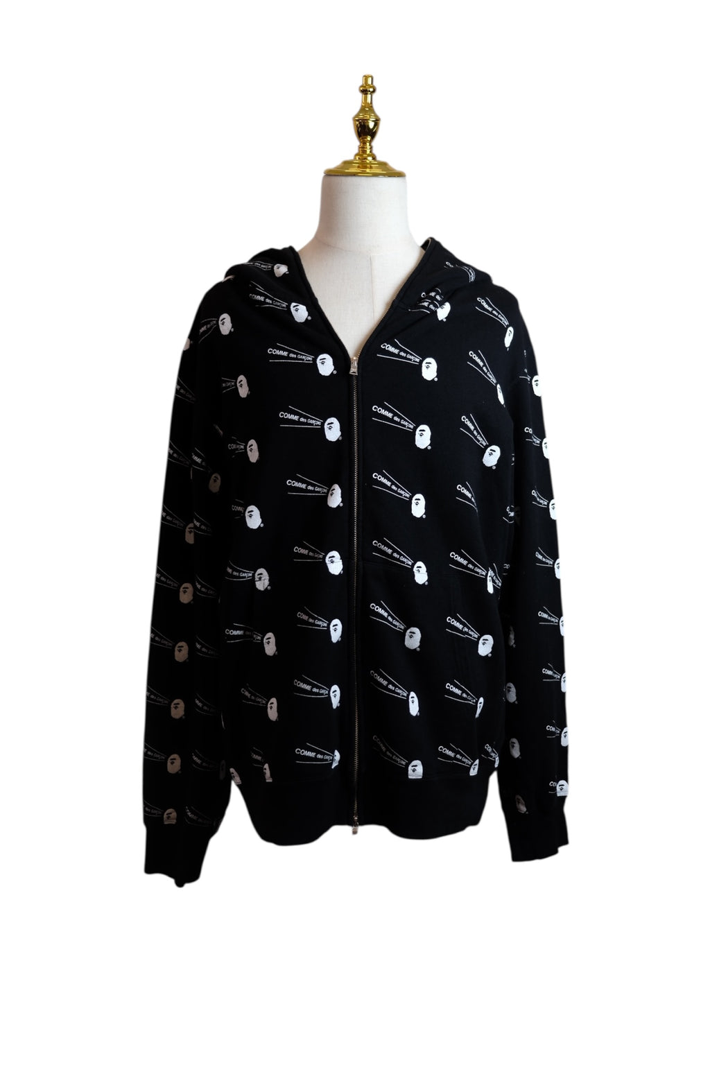 CDG OSAKA X BAPE FULL ZIP HOODIE - Size XXL/SS2021