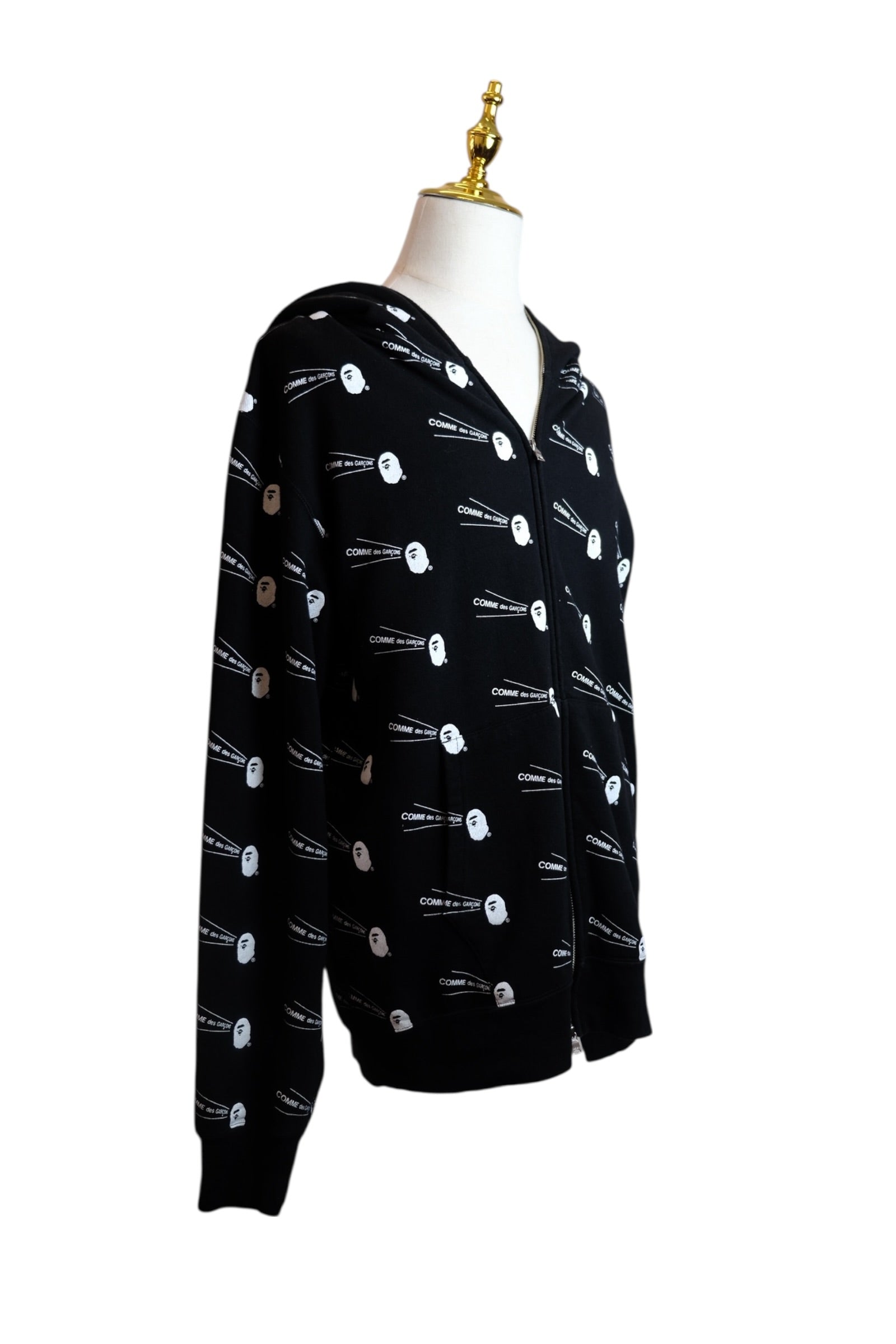 CDG OSAKA X BAPE FULL ZIP HOODIE - Size XXL/SS2021