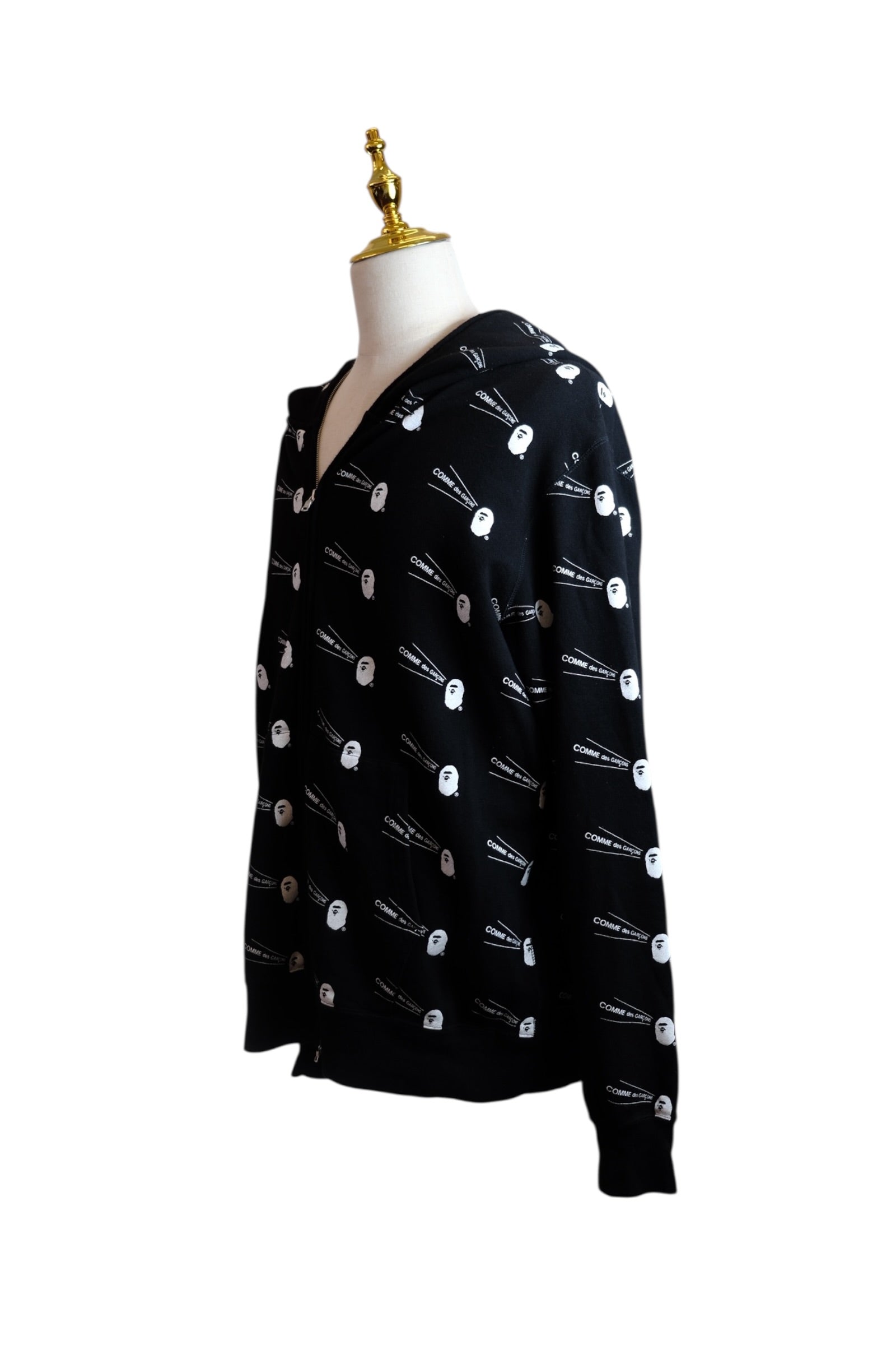 CDG OSAKA X BAPE FULL ZIP HOODIE - Size XXL/SS2021