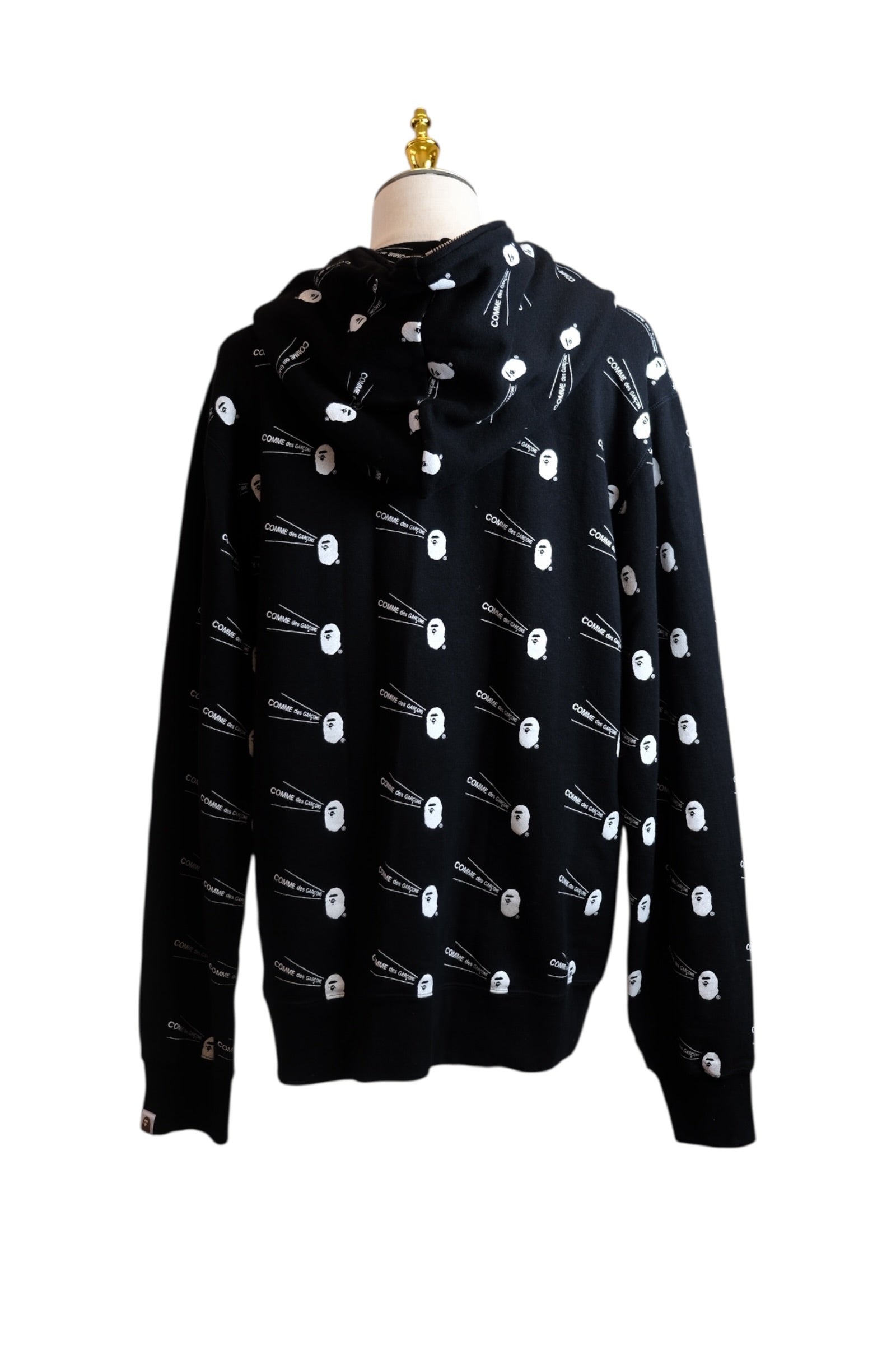 CDG OSAKA X BAPE FULL ZIP HOODIE - Size XXL/SS2021
