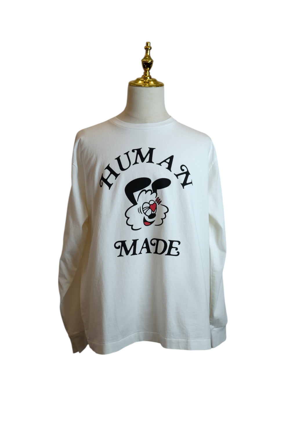 Human Made × Girls Don't Cry long T-shirt White 2XL Verdy face