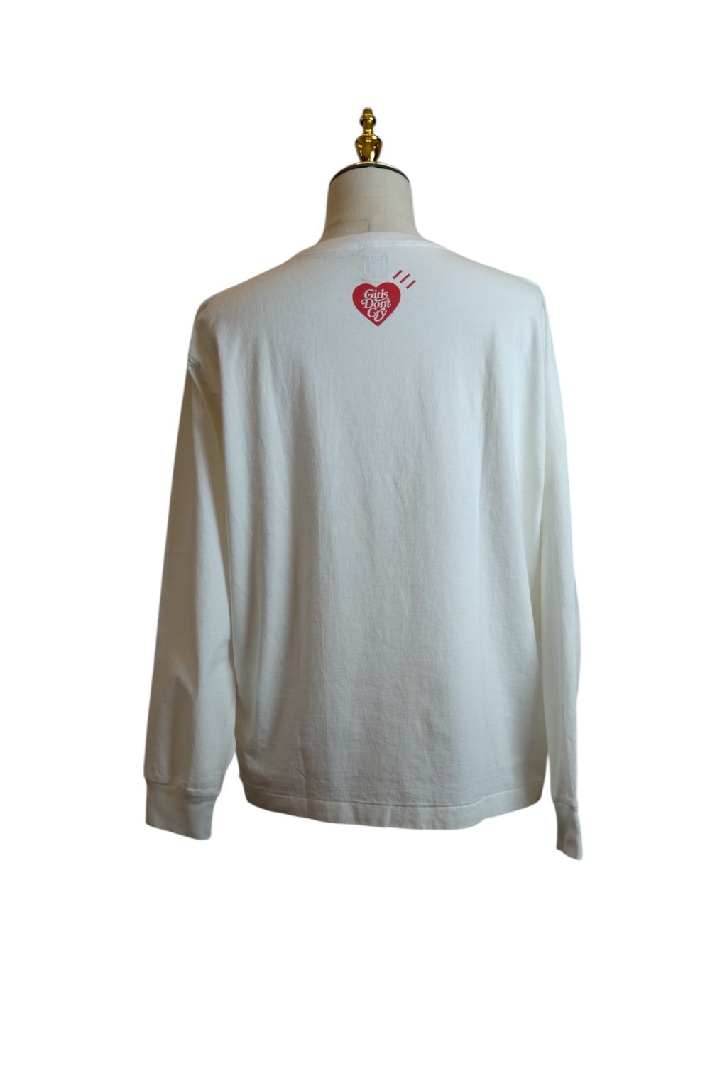 Human Made × Girls Don't Cry long T-shirt White 2XL Verdy face