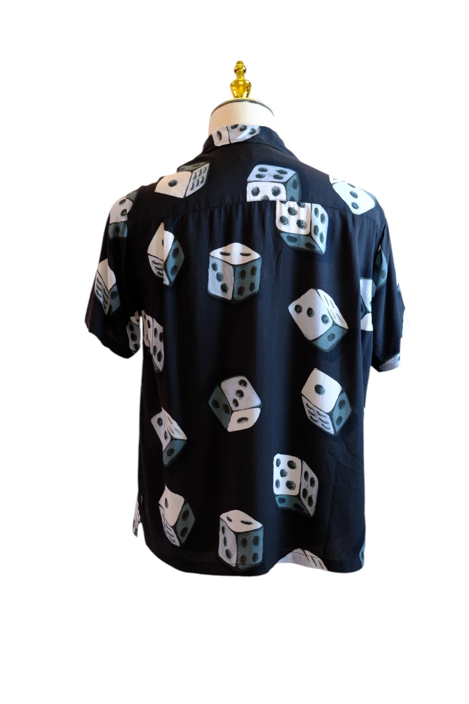 STUSSY DICE PATTERN S-SHIRT