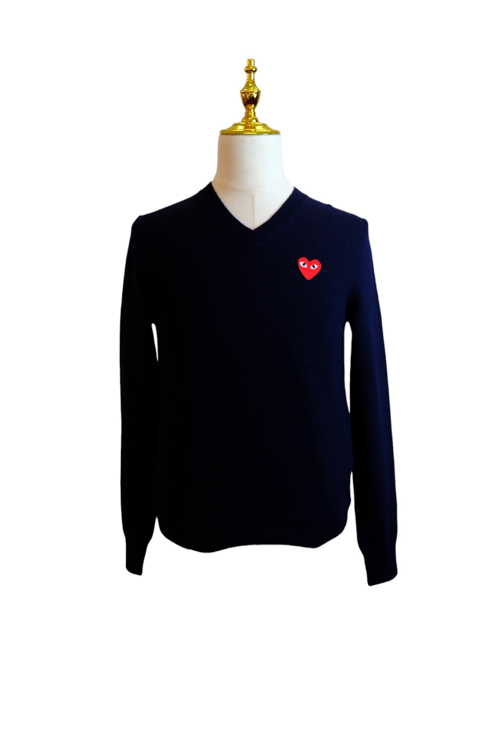 Play COMME des GARCONS Knit Dark Blue S