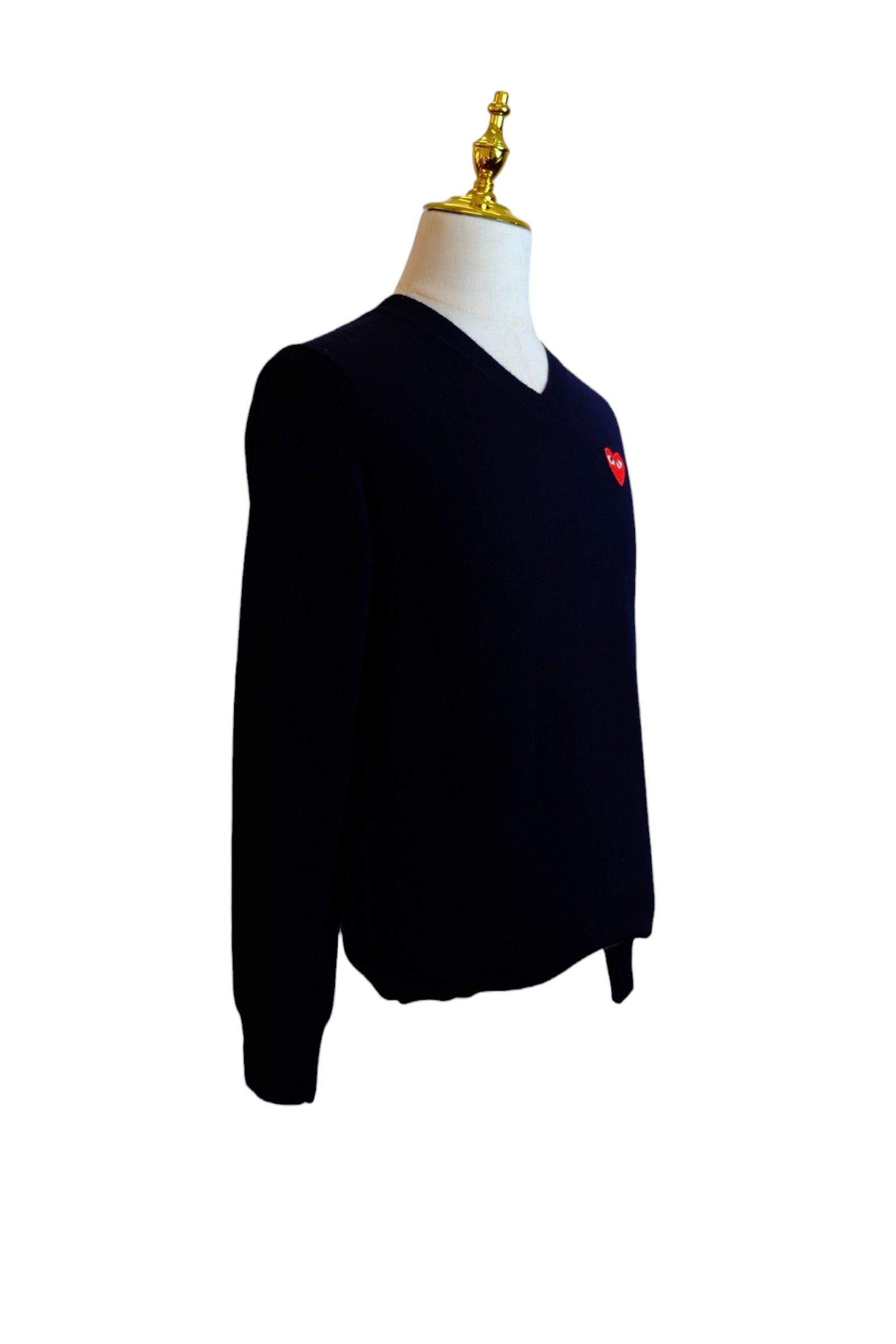 Play COMME des GARCONS Knit Dark Blue S