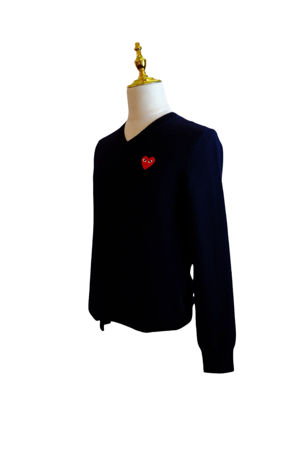 Play COMME des GARCONS Knit Dark Blue S