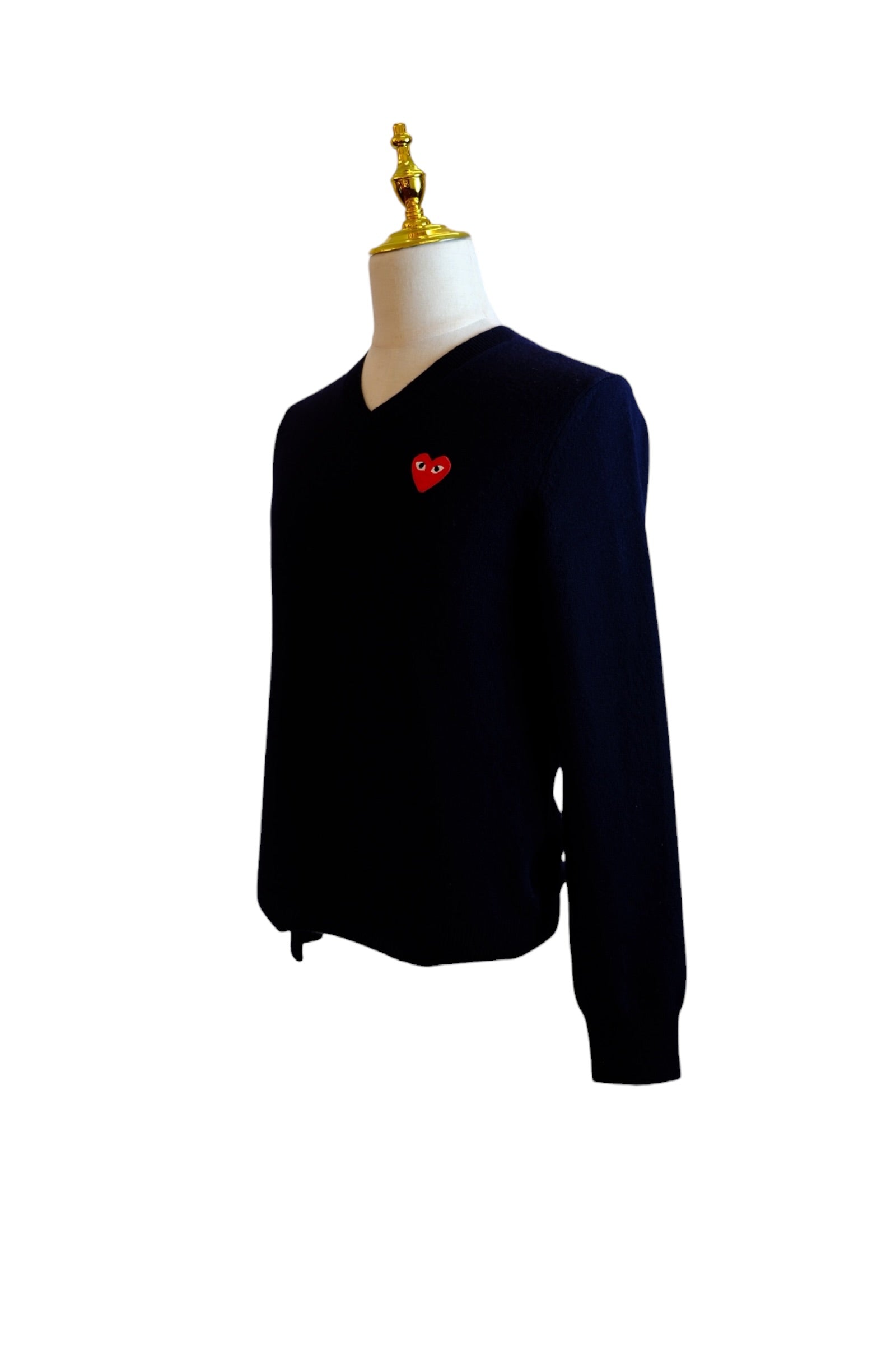 Play COMME des GARCONS Knit Dark Blue S
