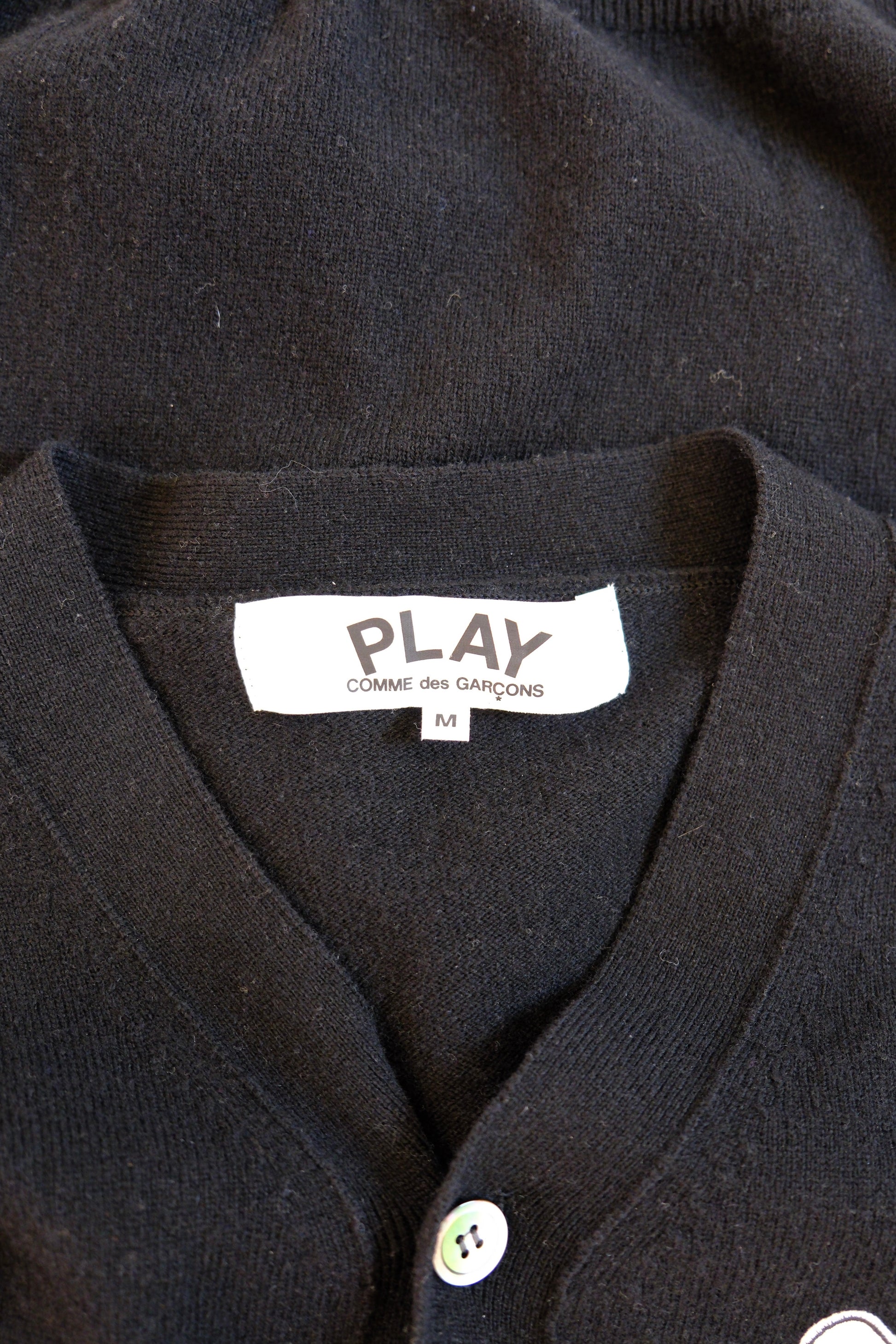 Play COMME des GARCONS Cardigan Black M