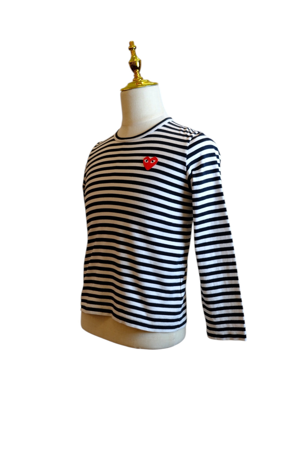 PLAY COMME des GARCONS Striped Long Sleeve T-shirt - Size L