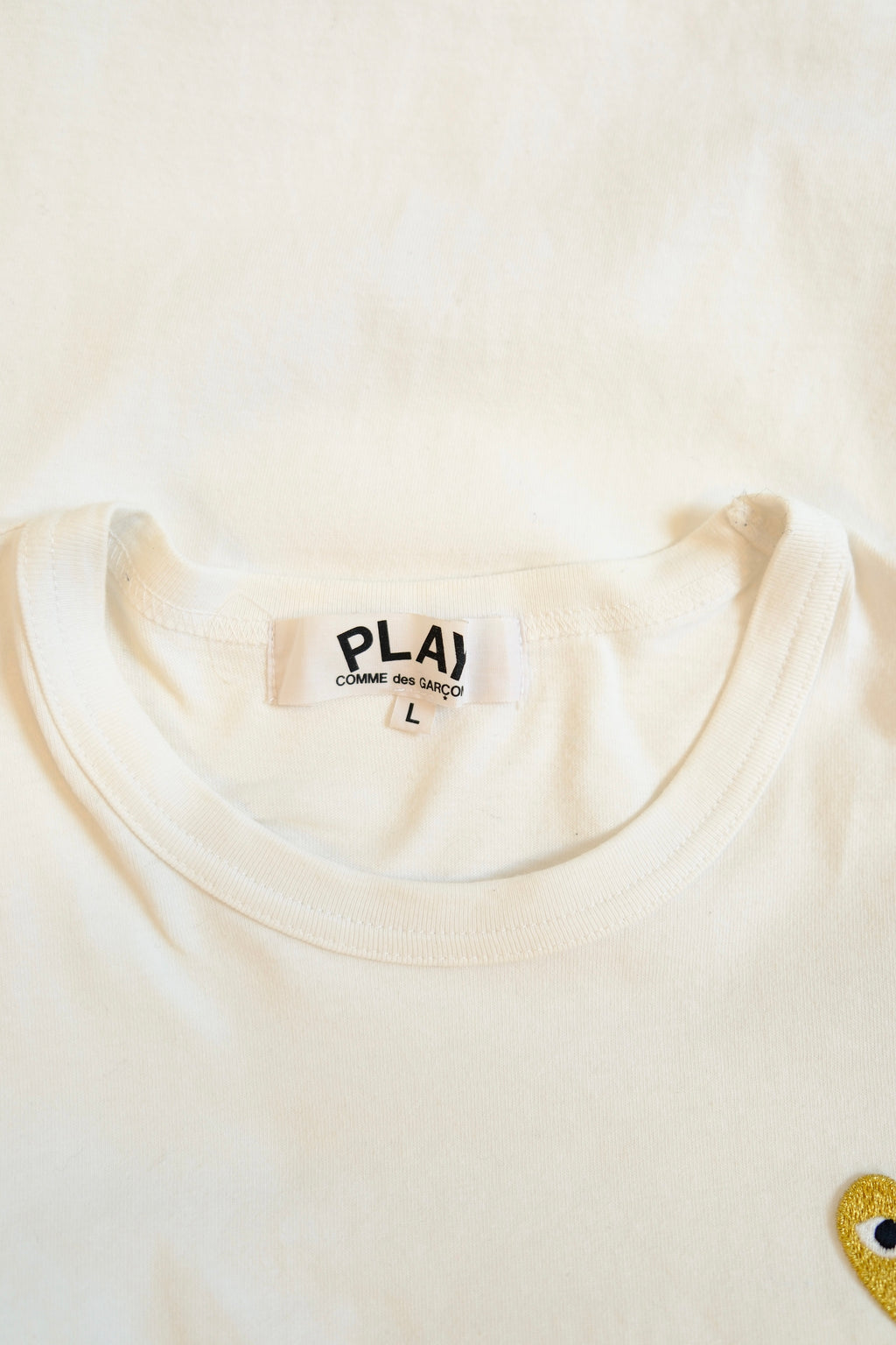 PLAY COMME des GARCONS T-shirt - Size L
