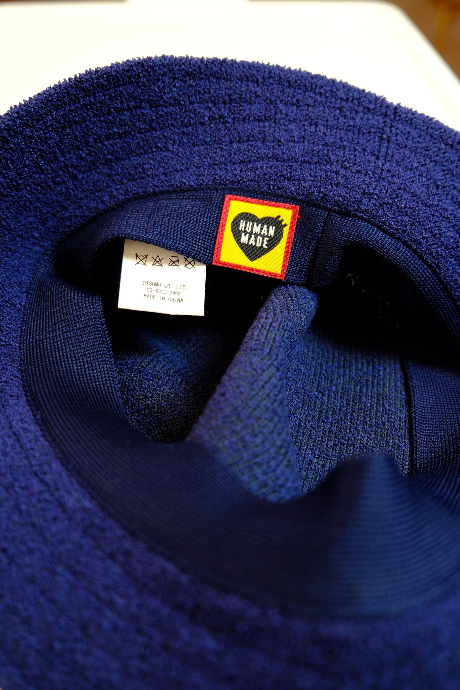 HUMAN MADE SS22 KNIT ROUND BUCKET HAT
