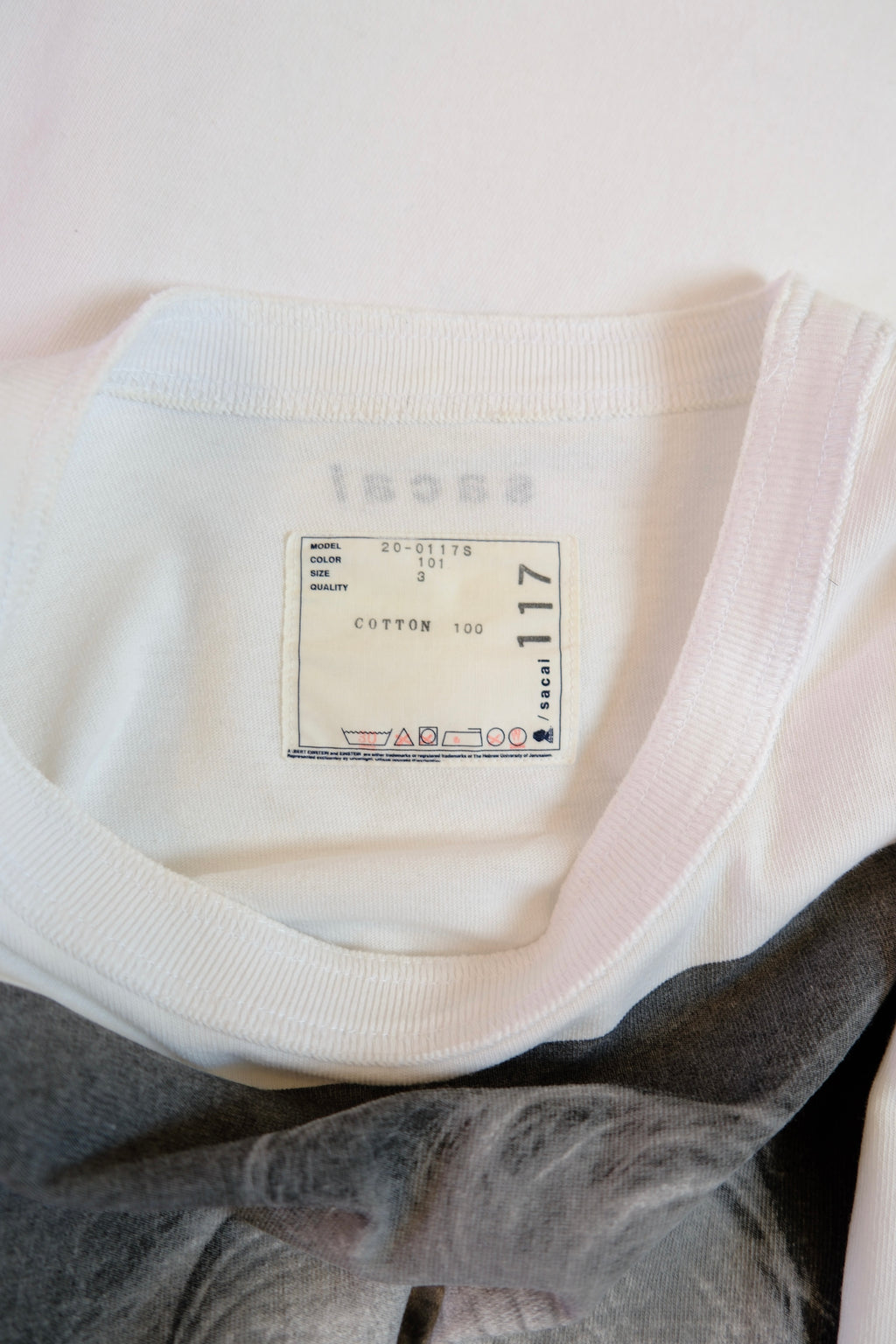 SACAI EINSTEIN T-SHIRT - AW20