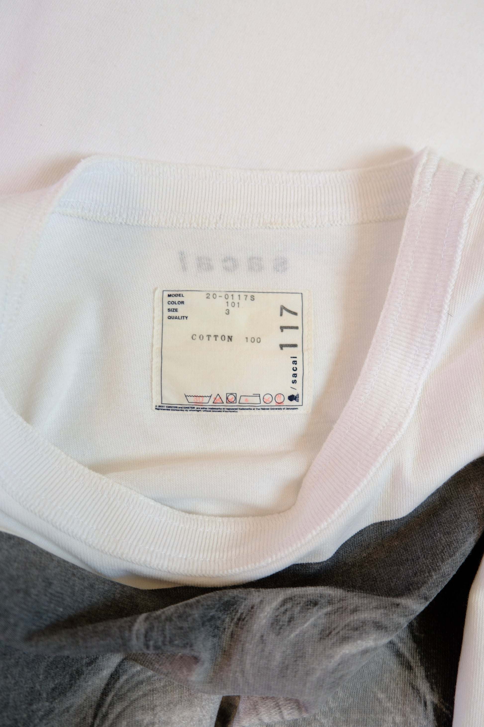 SACAI EINSTEIN T-SHIRT - AW20