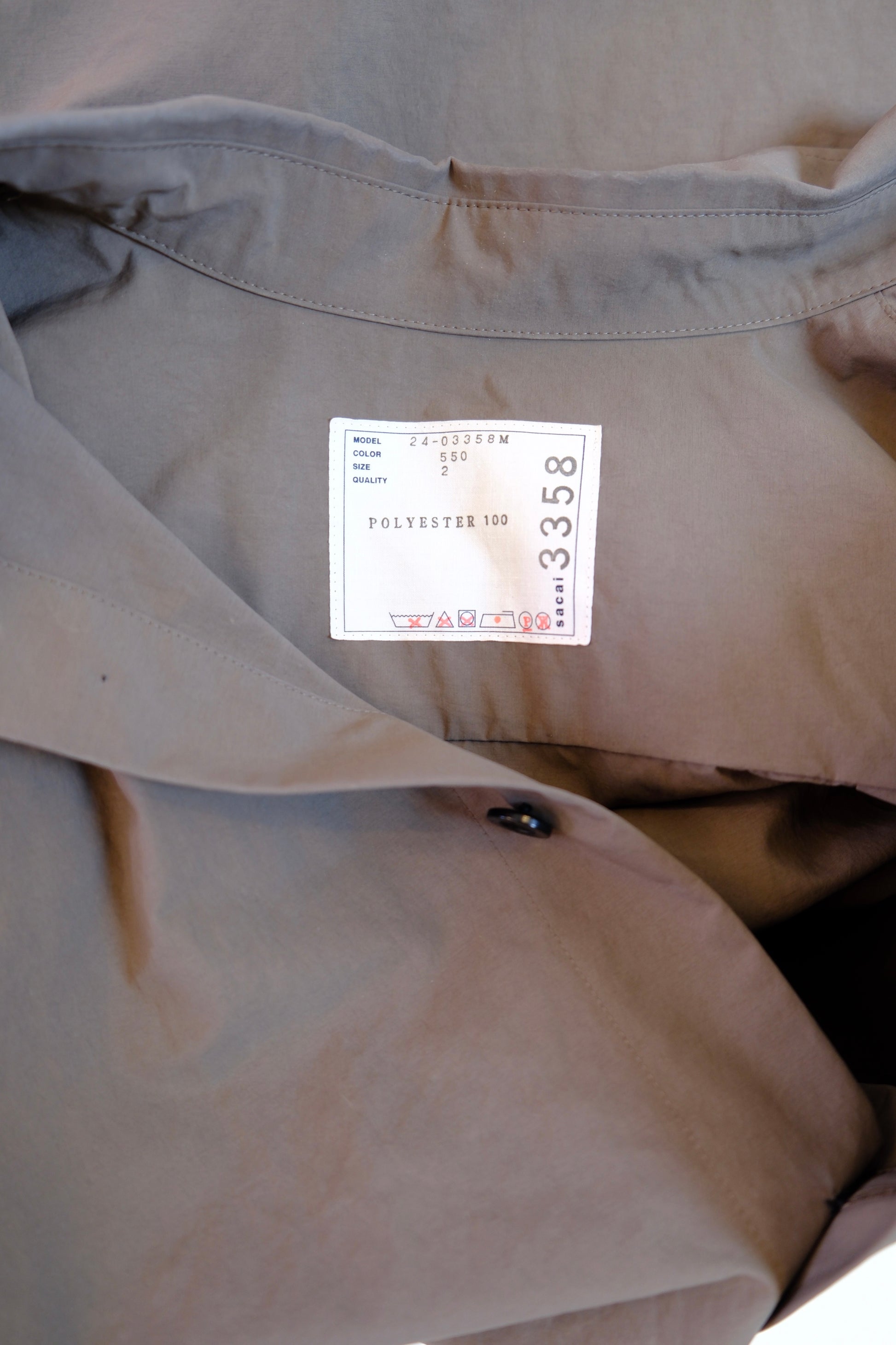 Sacai Shirt Grey 2(Like M)