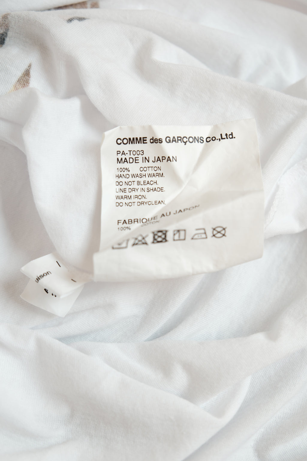 COMME des GARÇONS  Long T-shirt S