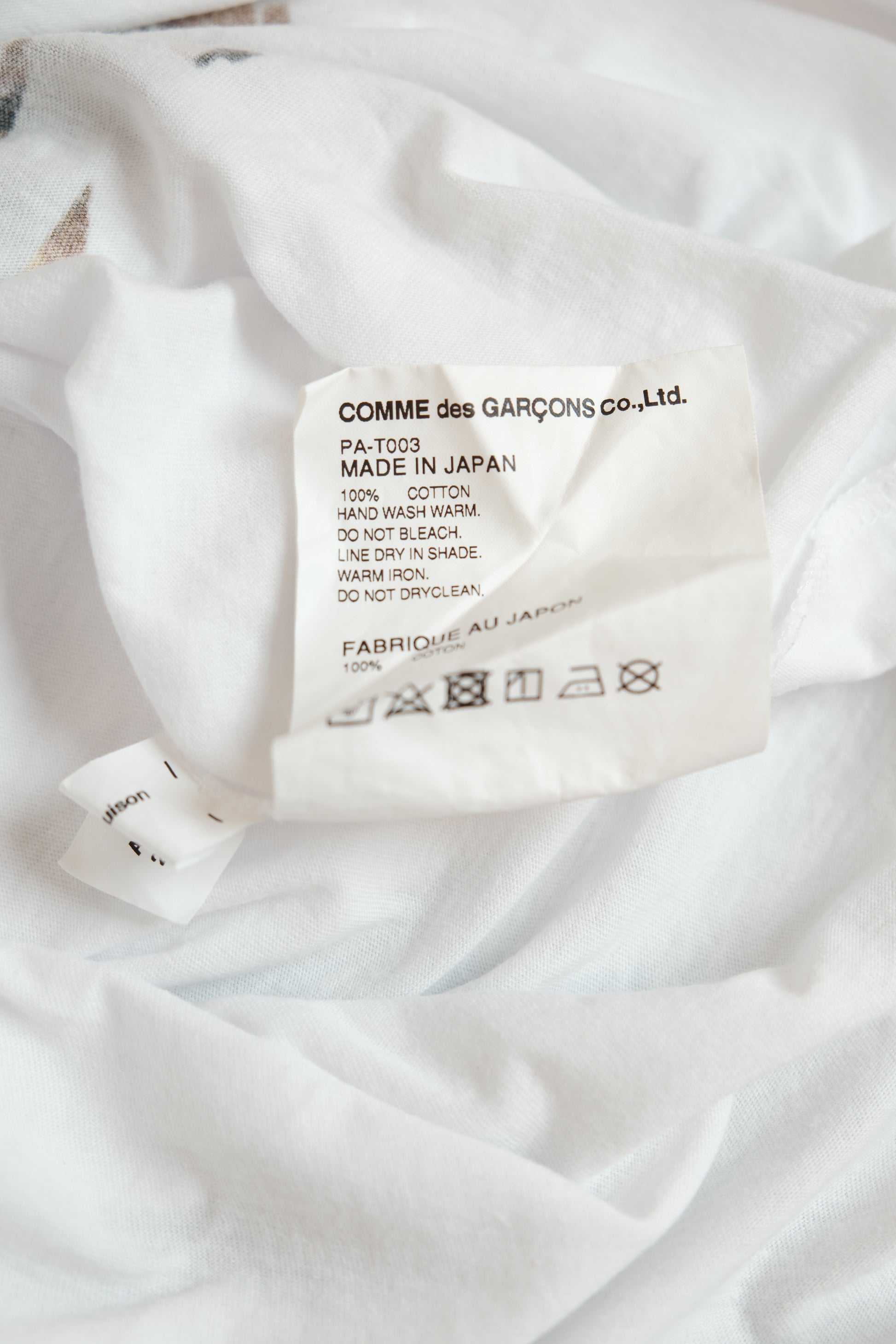 COMME des GARÇONS  Long T-shirt S