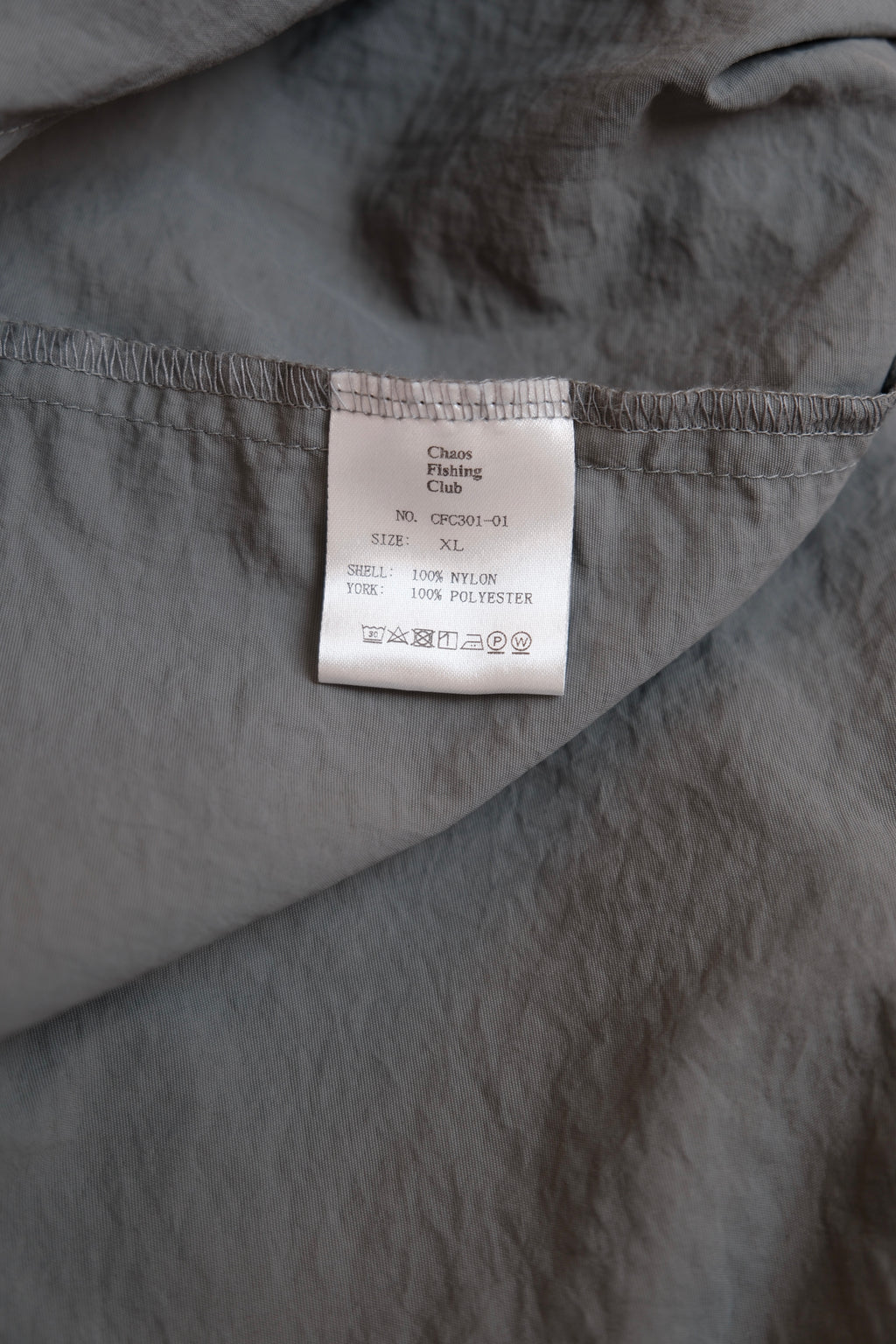 Chaos Fishing Club shirt XL  100% Nylon