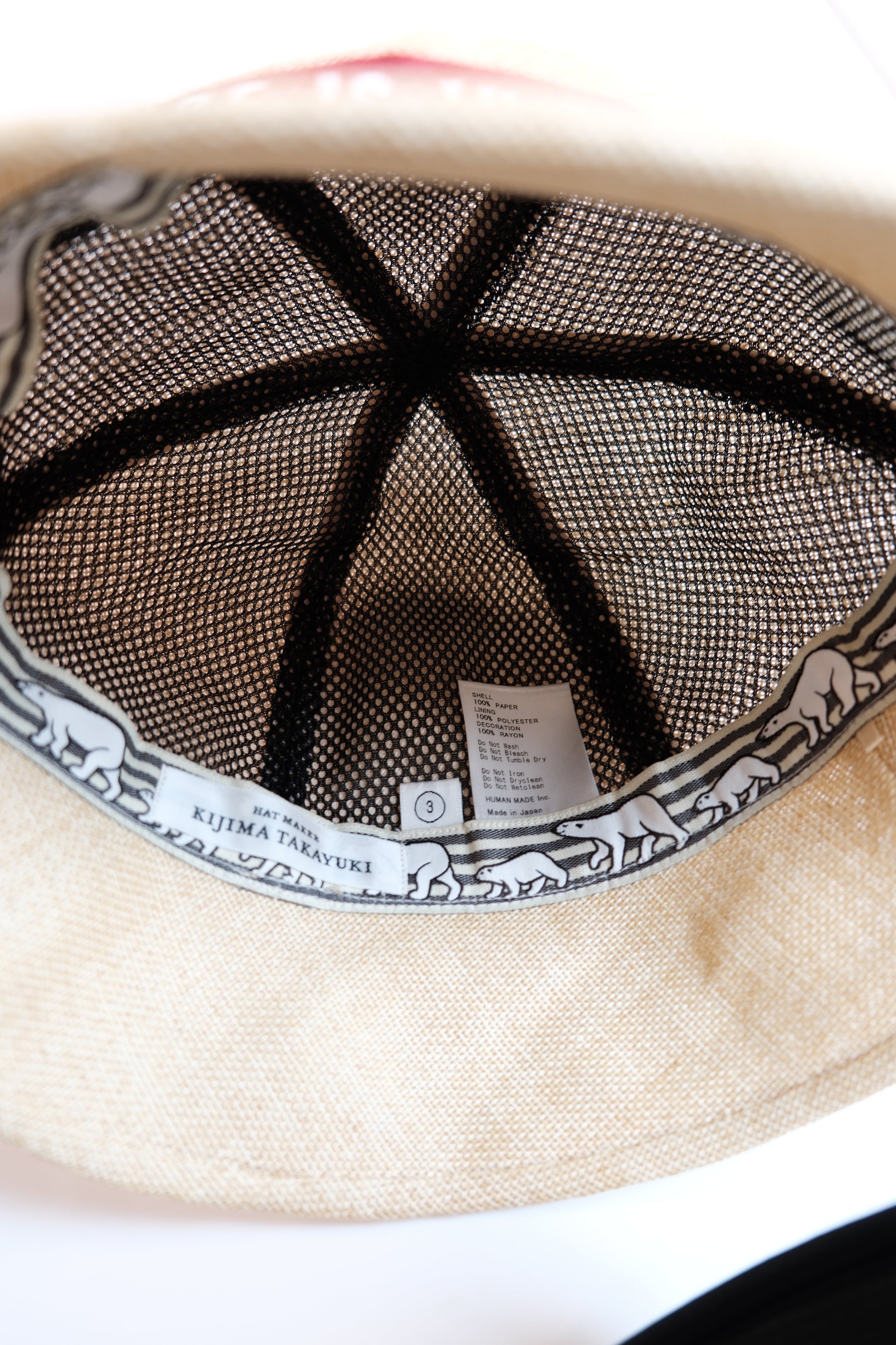 Human Made × Kijima Takayuki Paper Bucket hat