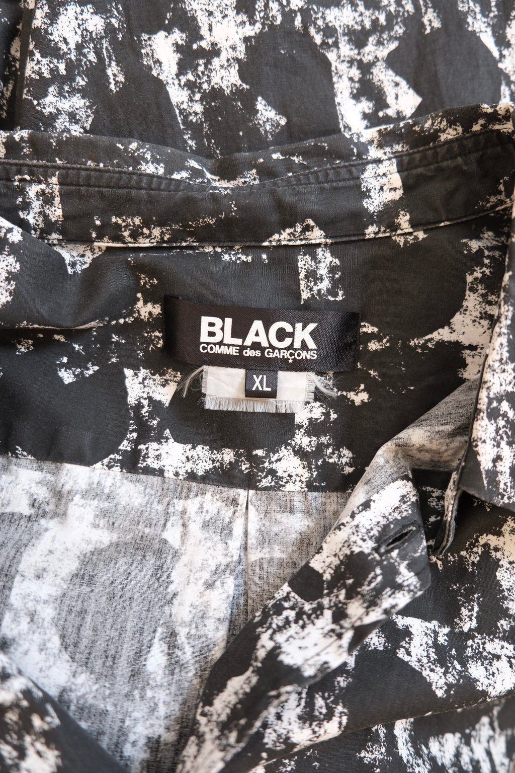 Black COMME des Garçon Long-Sleeve Shirt