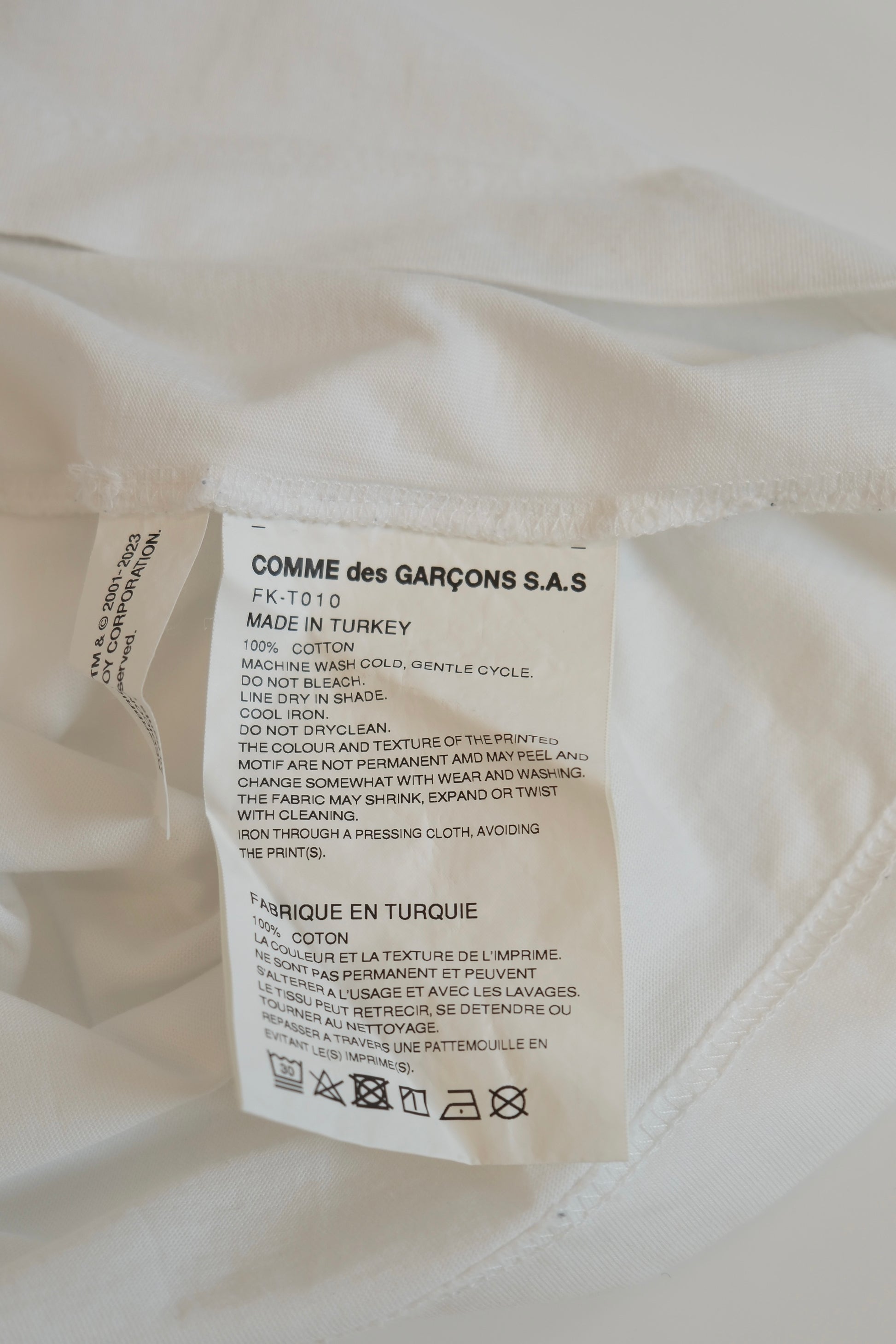 COMME des GARÇONS SHIRT T-shirt