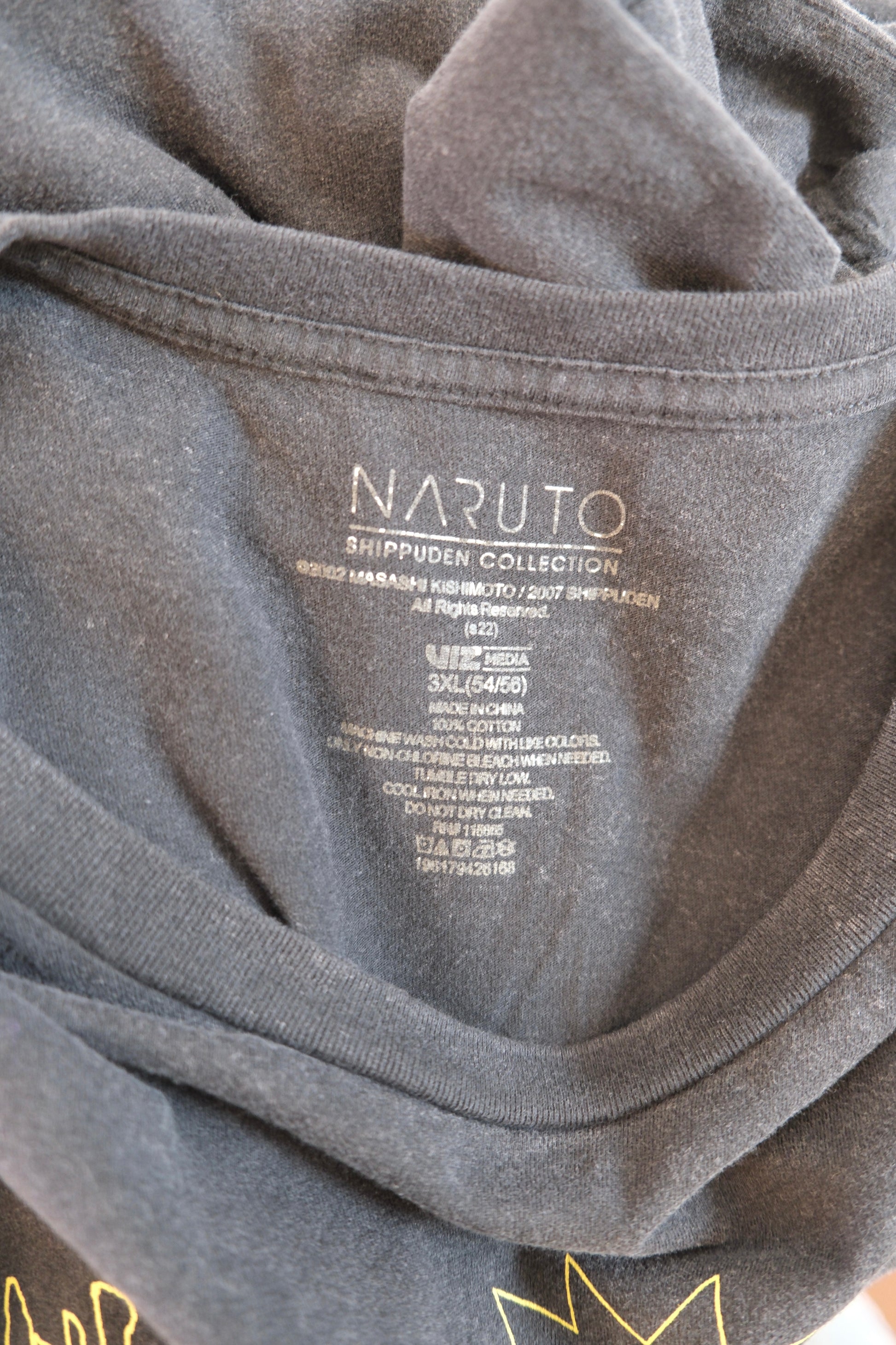 Naruto T-shirt 3XL size