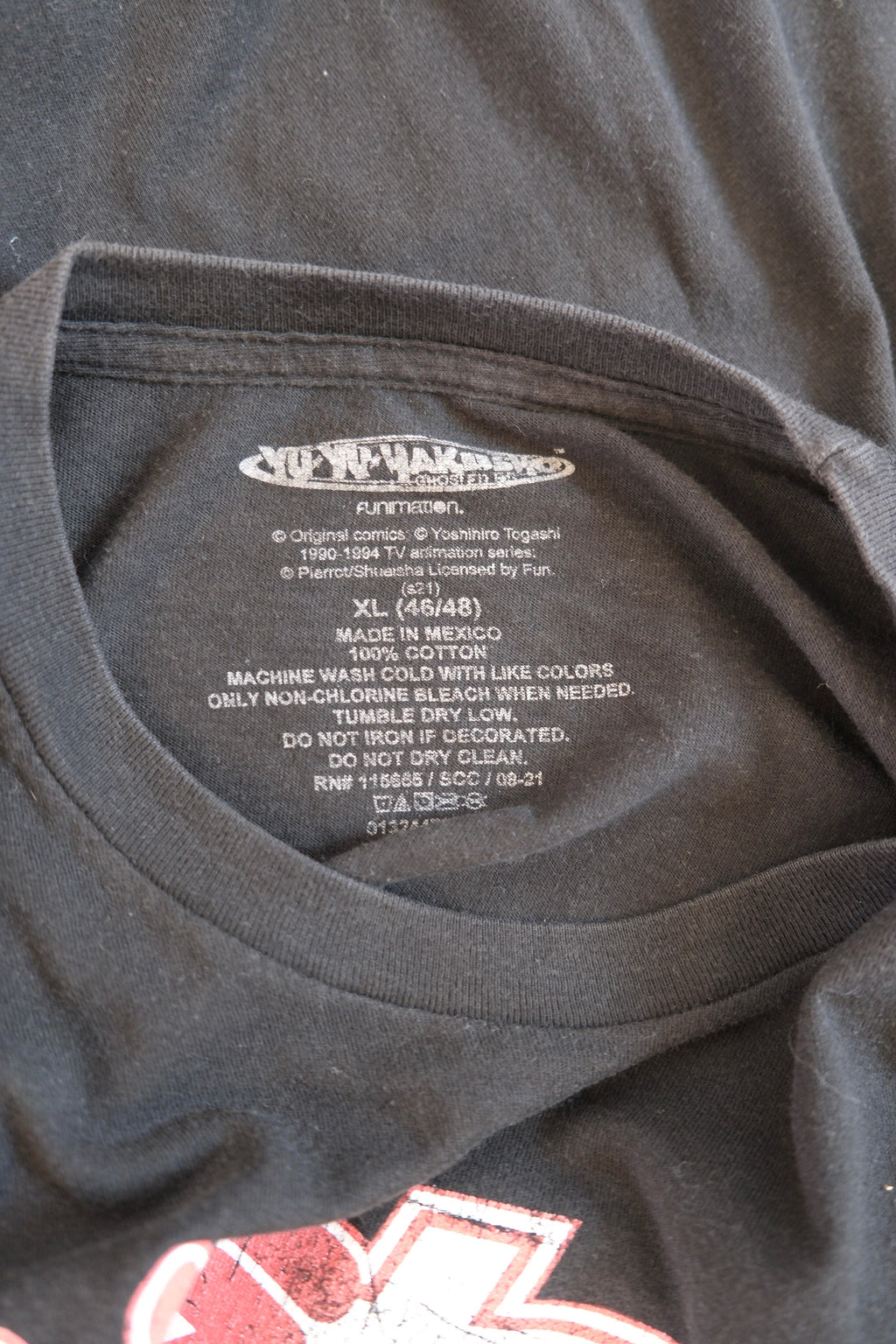 Yu Yu Hakusho T-shirt - Size XL