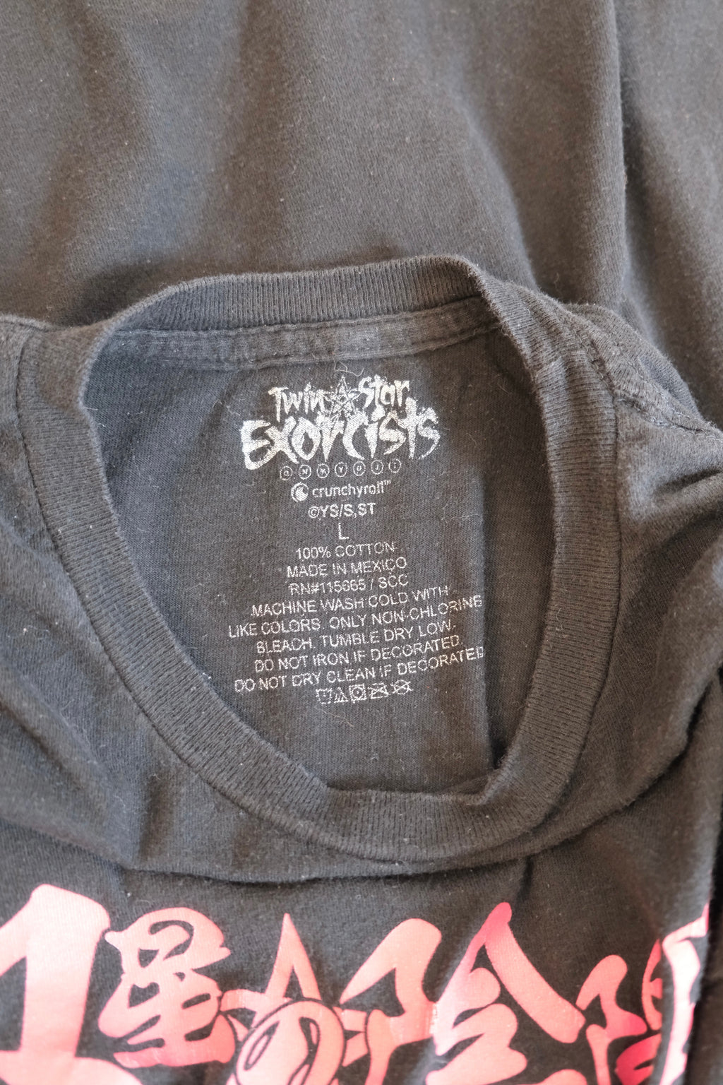 TWIN STAR Exorcists T-shirt -Size L