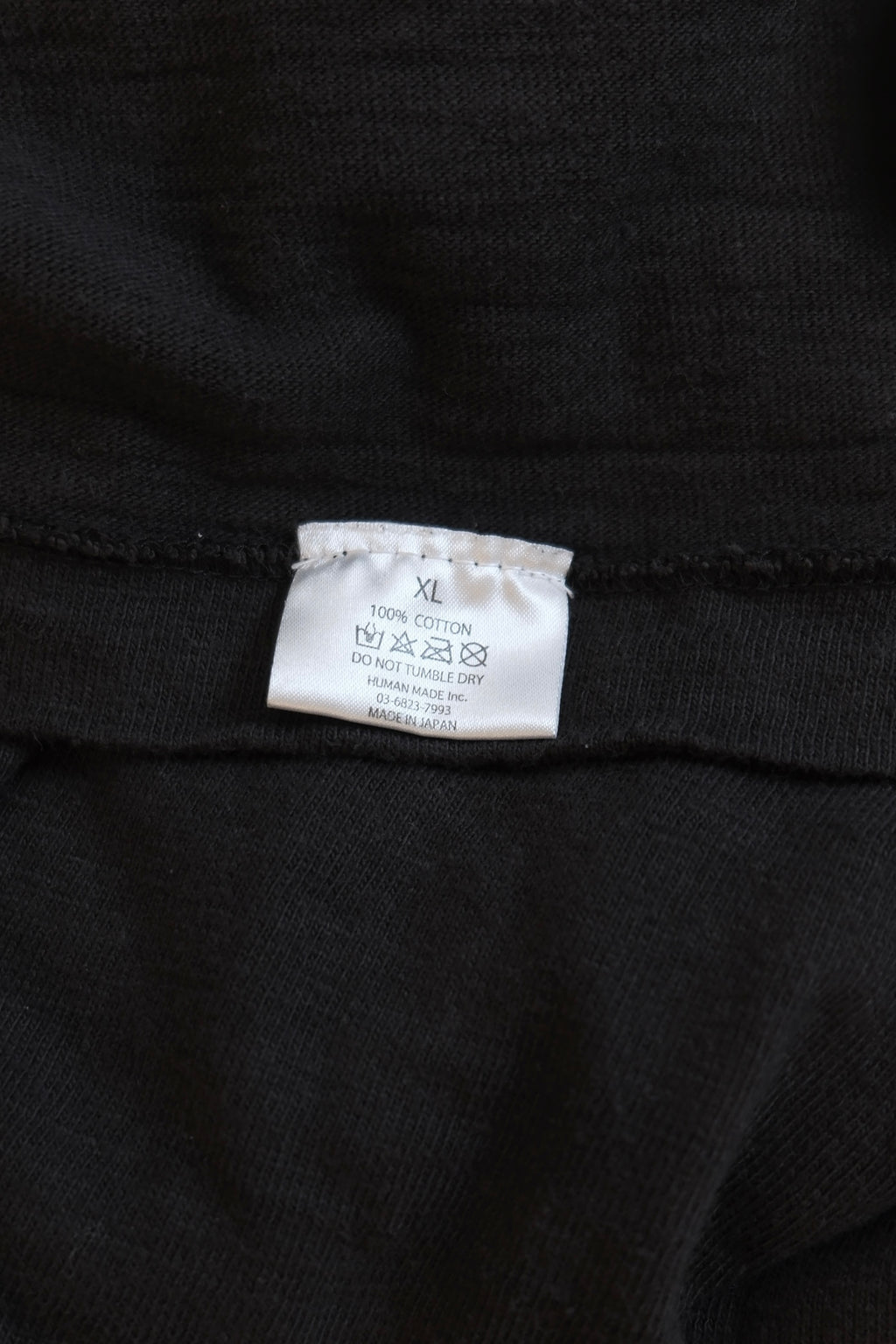 HUMAN MADE T-shirt Black        XL