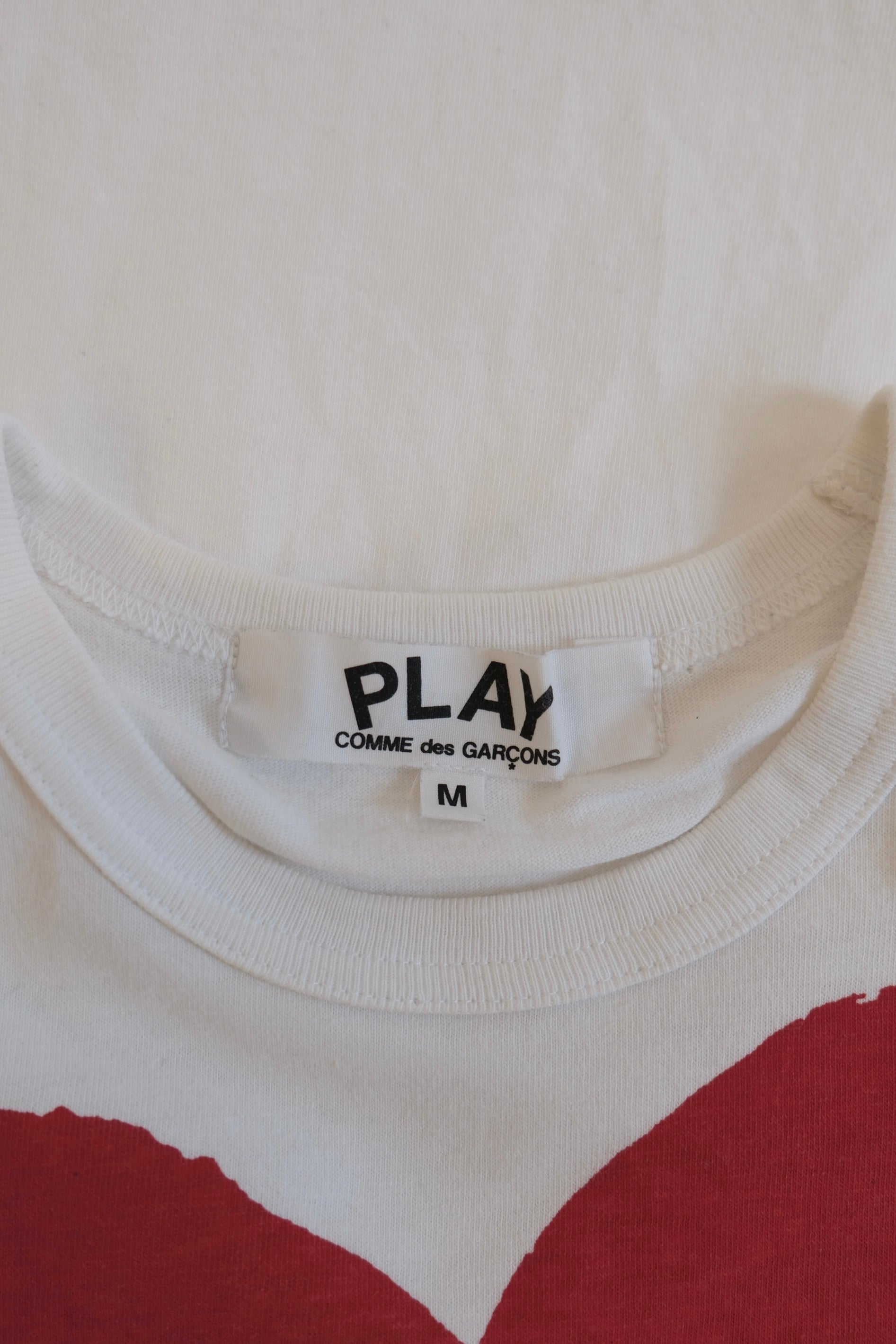 COMME des garçons  PLAY white M 2009 Collection