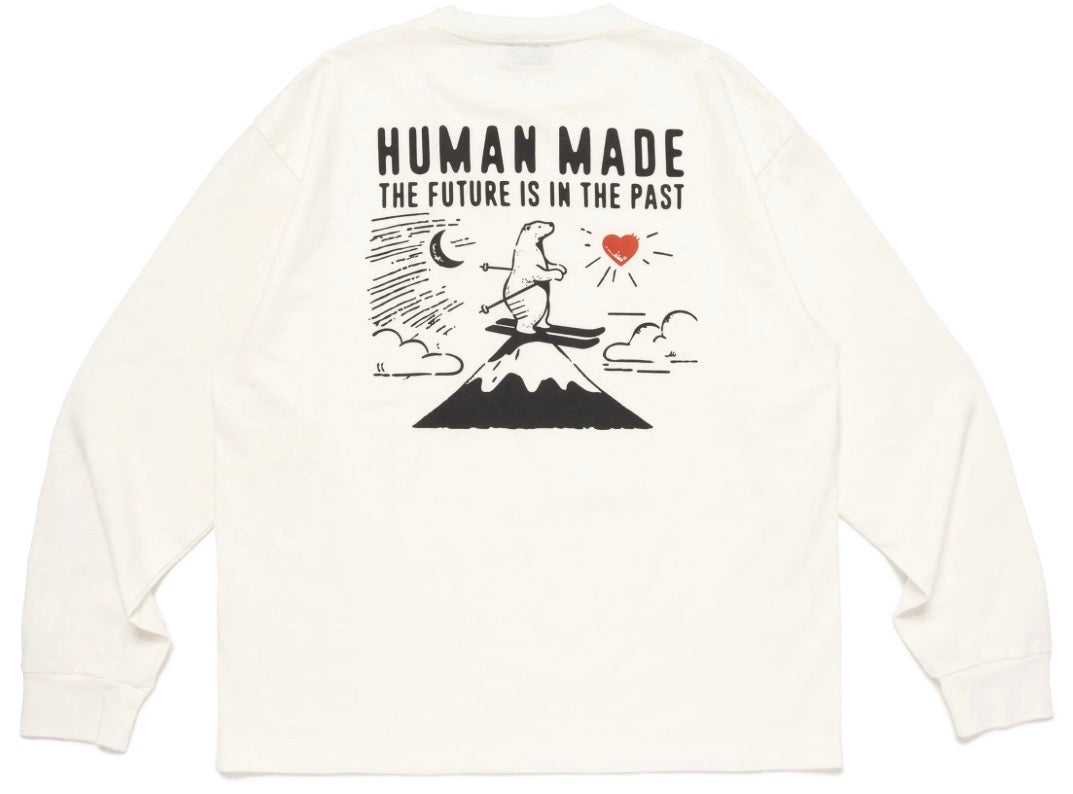 HUMAN MADE Long-Sleeve T-Shirt -Size L