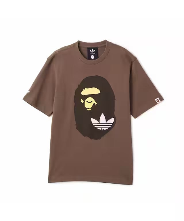 Adidas SSL TEE BAPE Size: M Color: Brown