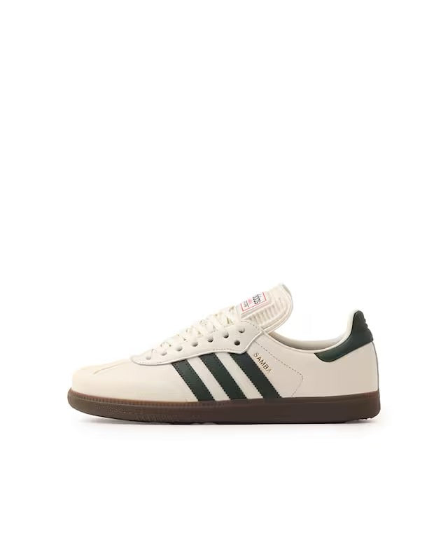 Adidas SAMBA BAPE OWHITE/SHAGRN/GUM4 Size: 26.5cm. Color: White