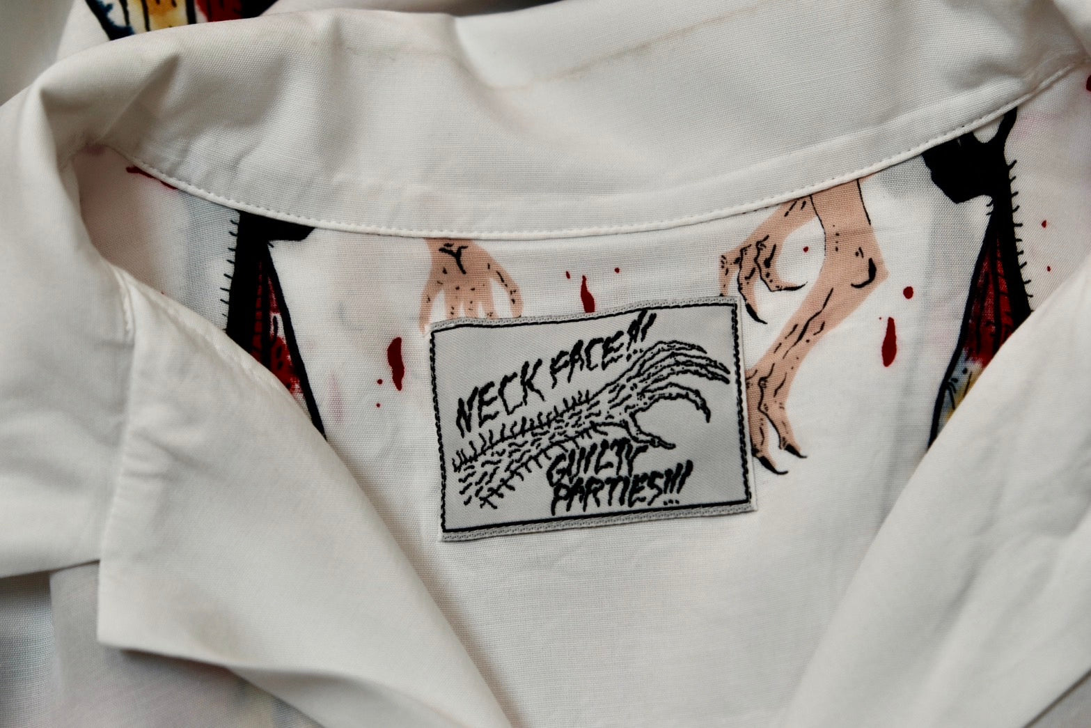 WACKO MARIA × NECK FACE – Devil Bat Aloha Shirt / "Guilty Parties" Series