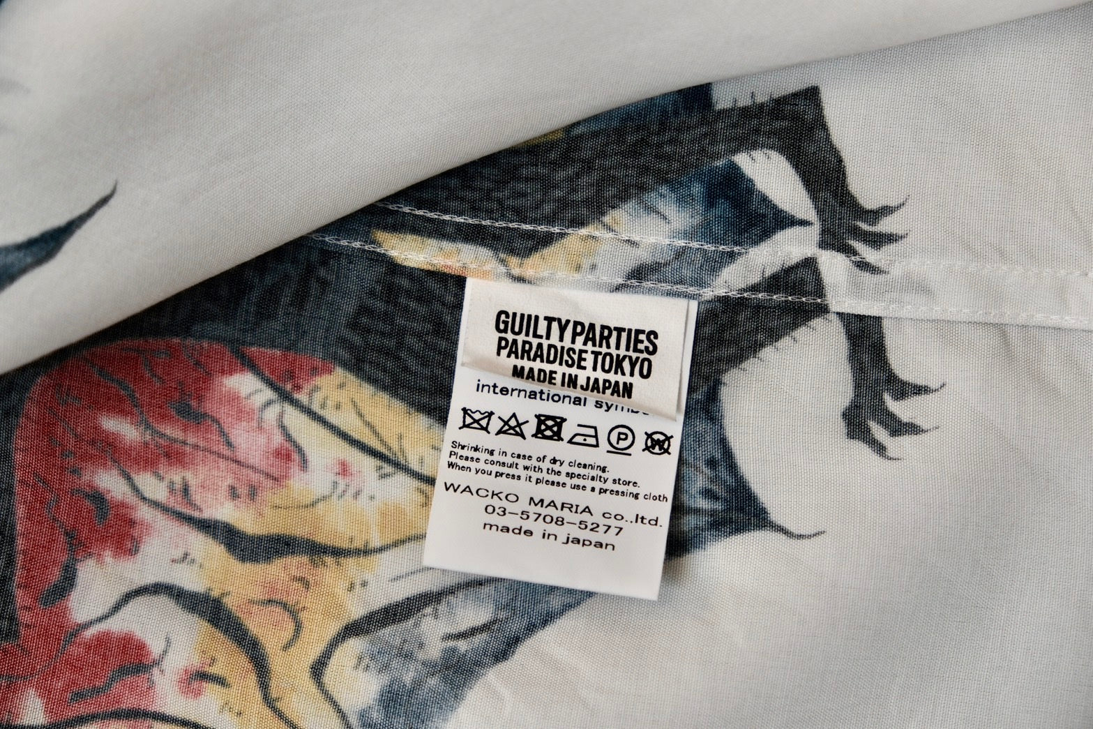 WACKO MARIA × NECK FACE – Devil Bat Aloha Shirt / "Guilty Parties" Series