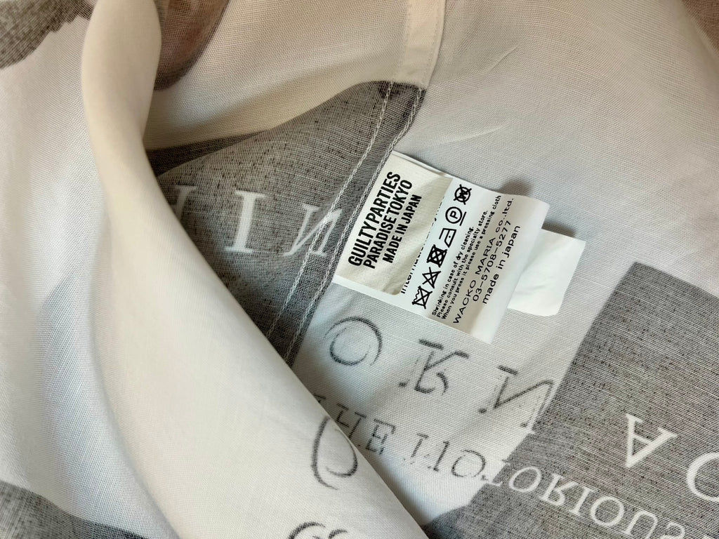 WACKO MARIA × The Notorious B.I.G. – BORN AGAIN Aloha Shirt / "Guilty Parties" Series