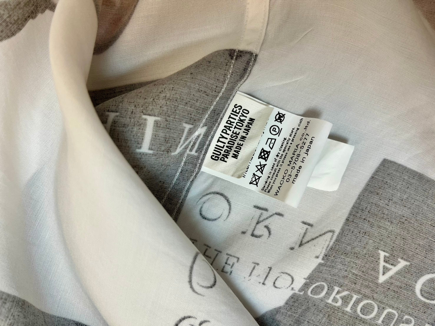 WACKO MARIA × The Notorious B.I.G. – BORN AGAIN Aloha Shirt / "Guilty Parties" Series