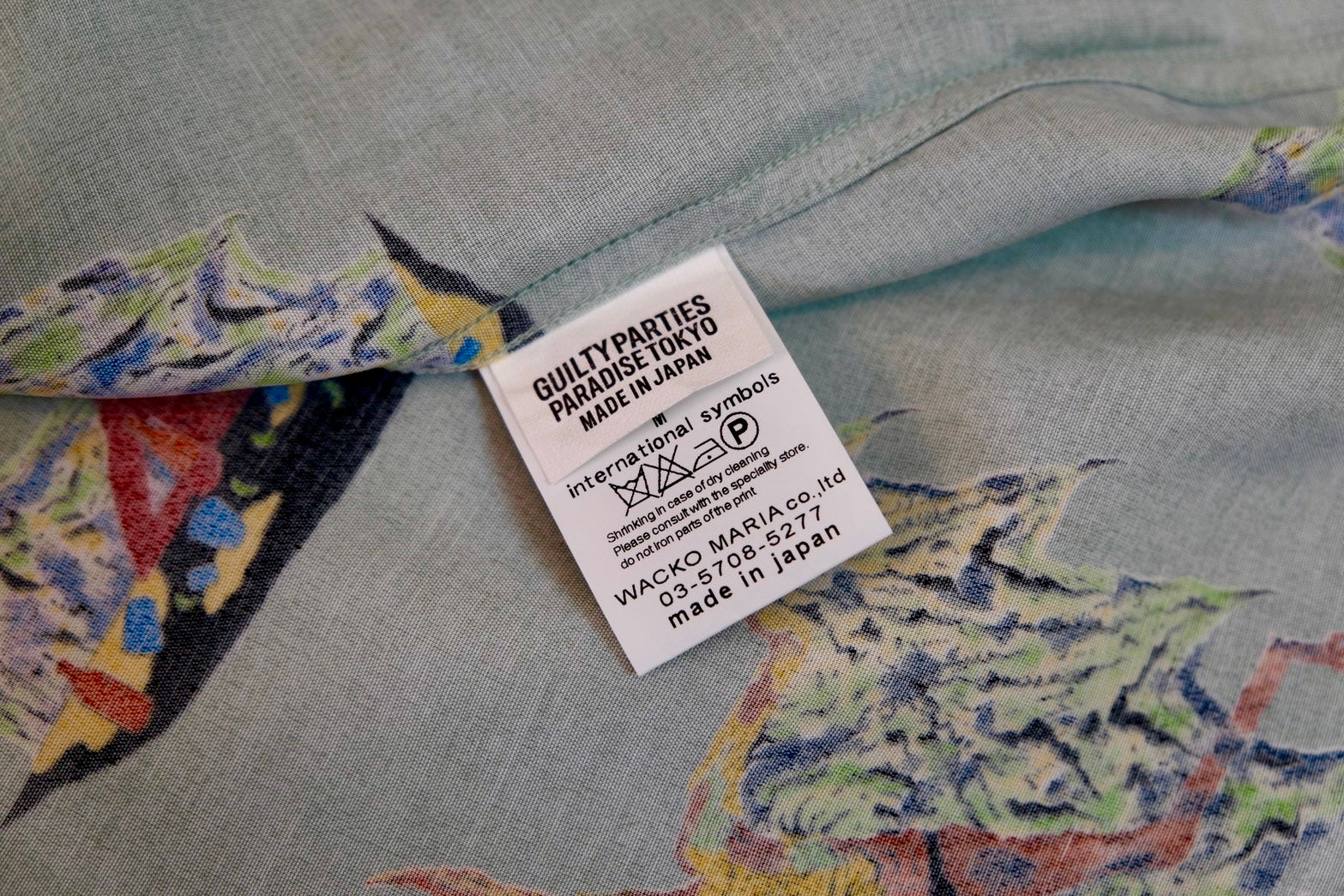 WACKO MARIA × NECK FACE – Devil Bat Aloha Shirt / "Guilty Parties" Series