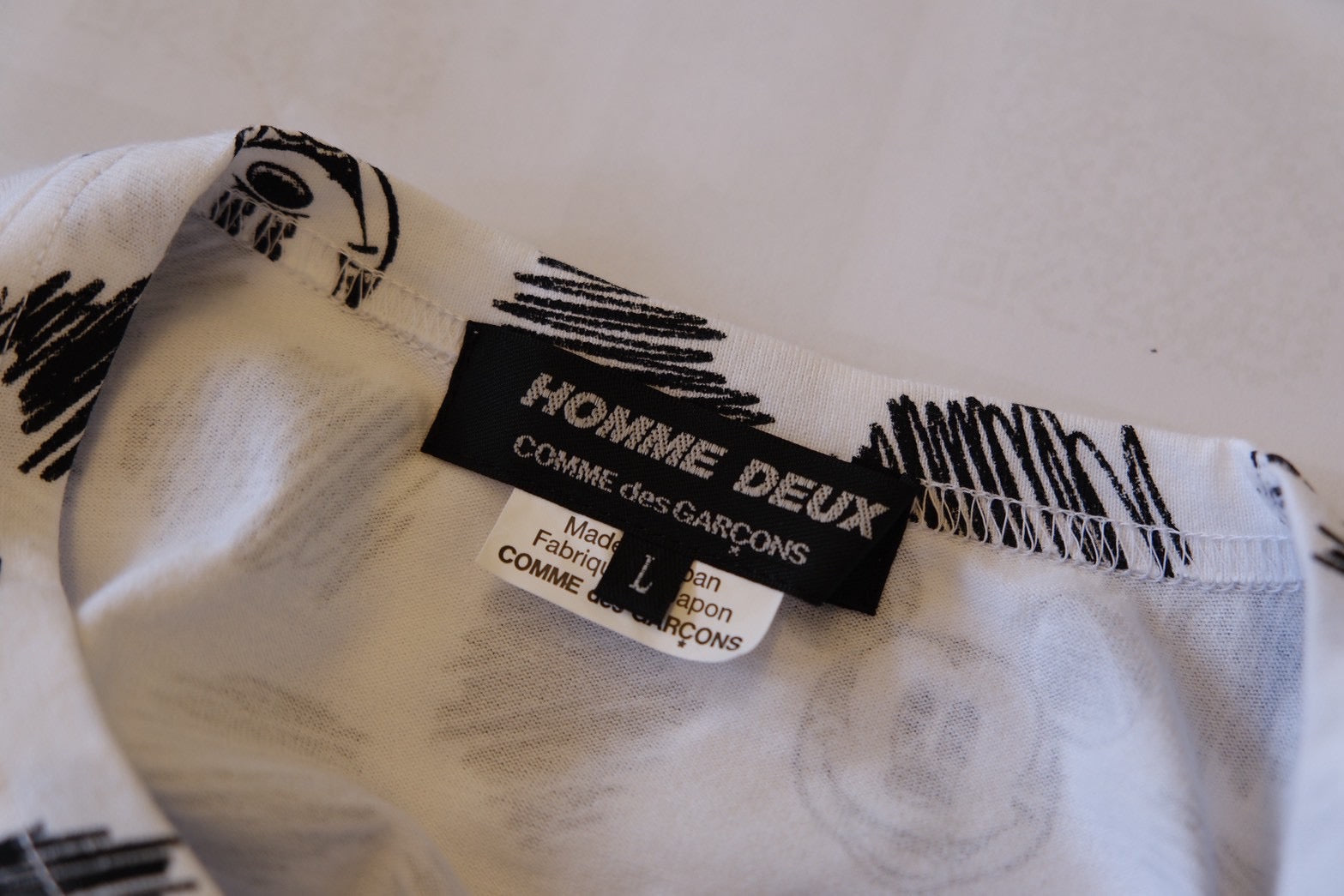 COMME des GARÇONS HOMME DEUX × Disney Mickey Mouse Graphic T-Shirt