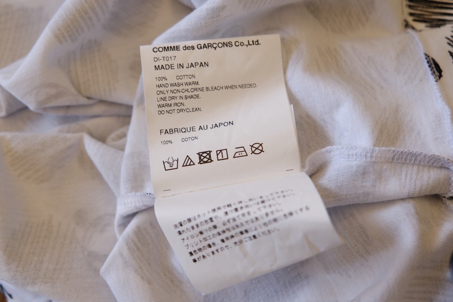 COMME des GARÇONS HOMME DEUX × Disney Mickey Mouse Graphic T-Shirt