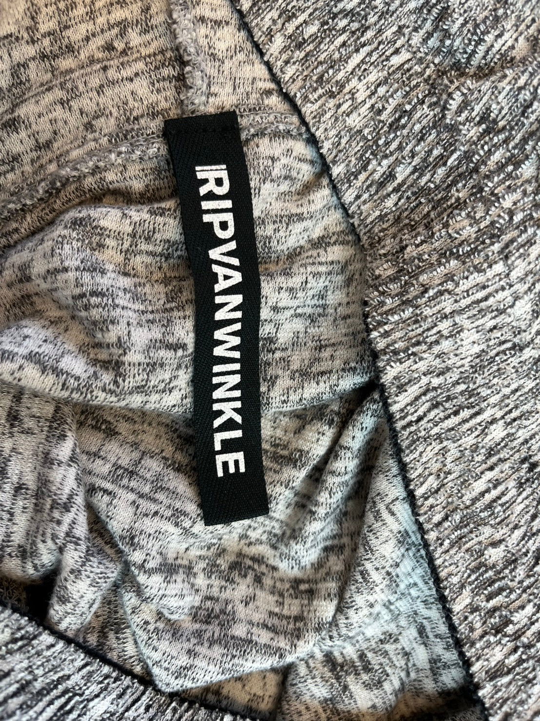 RIPVANWINKLE Textured Sleeveless Hoodie