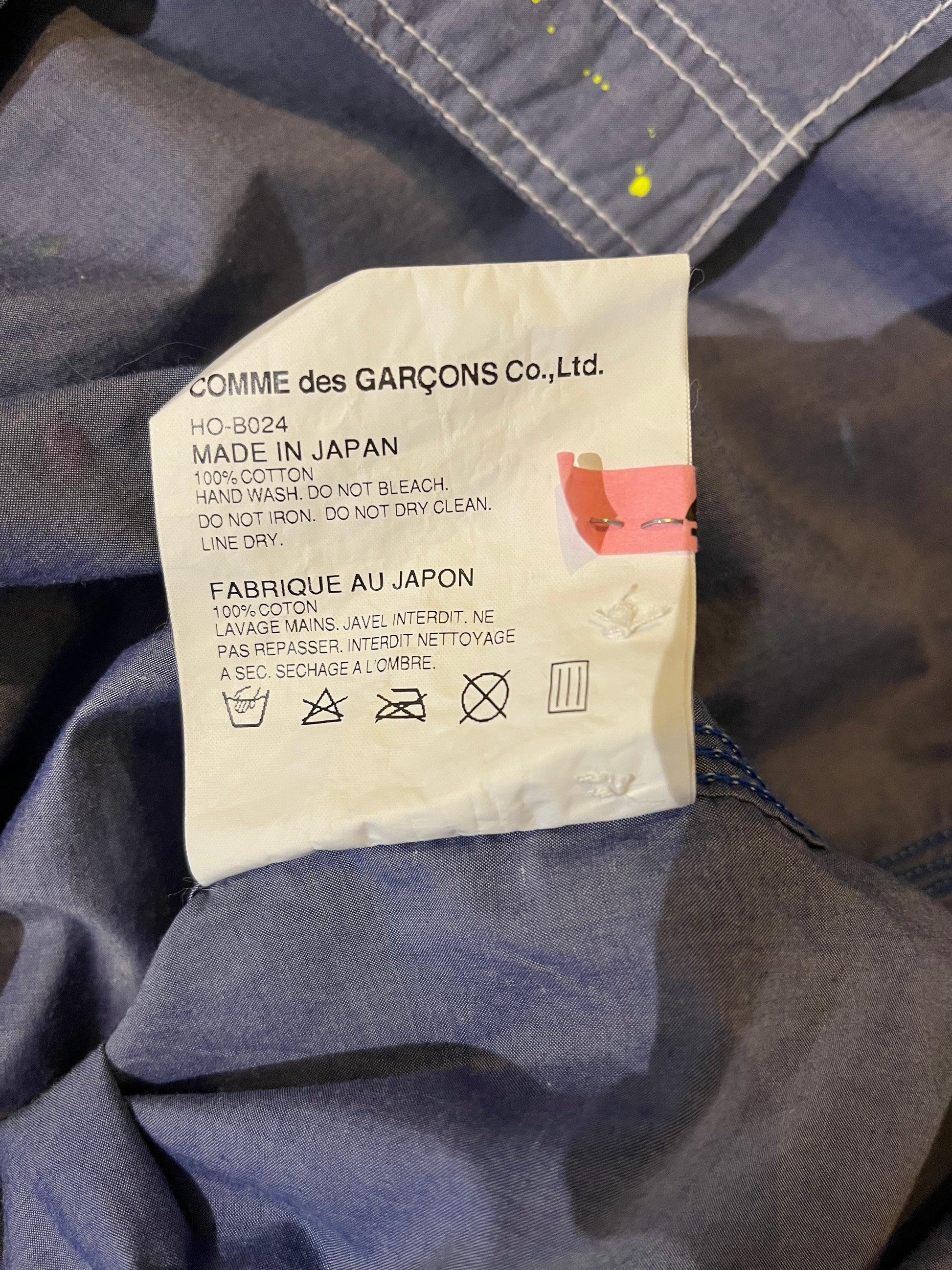 "COMME des GARÇONS HOMME Long Shirts S"