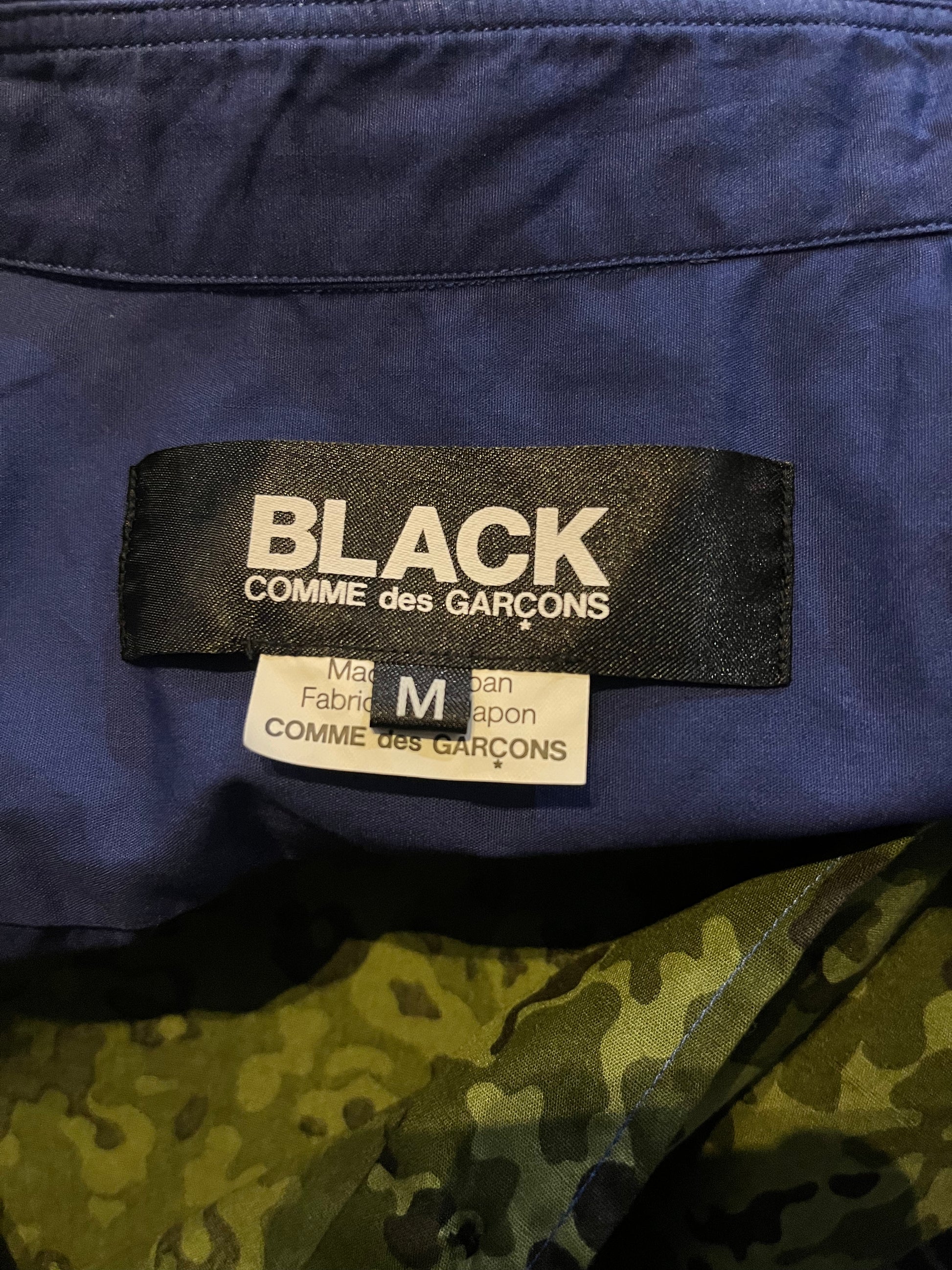 Black COMME des GARÇONS Long Shirts