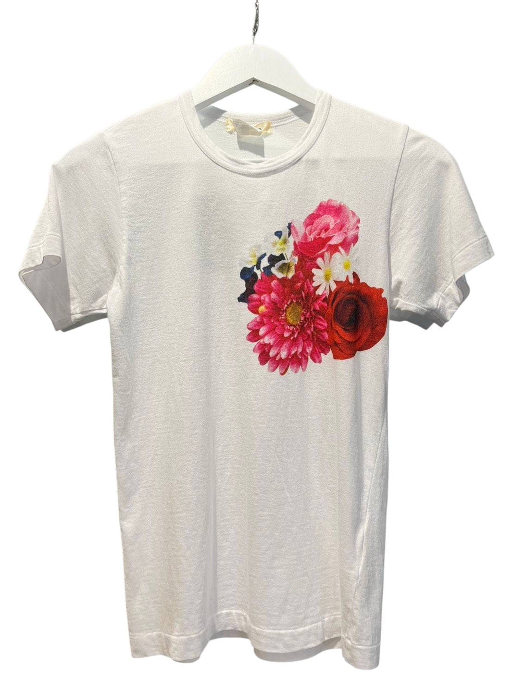 COMME des GARÇONS T-shirts white,flower