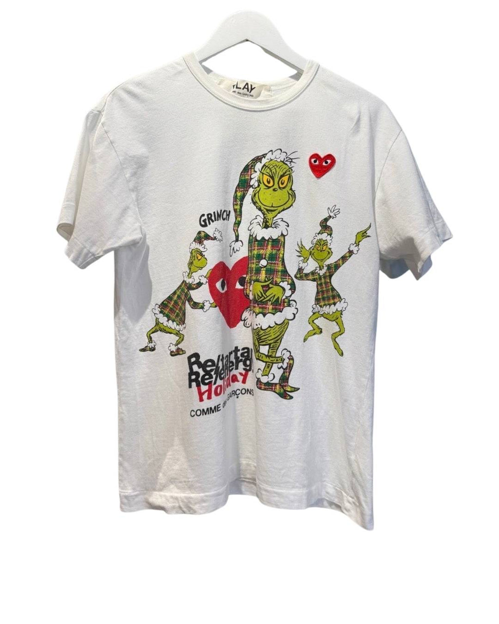 COMME des GARÇONS × The Grinch collaboration T-shirt